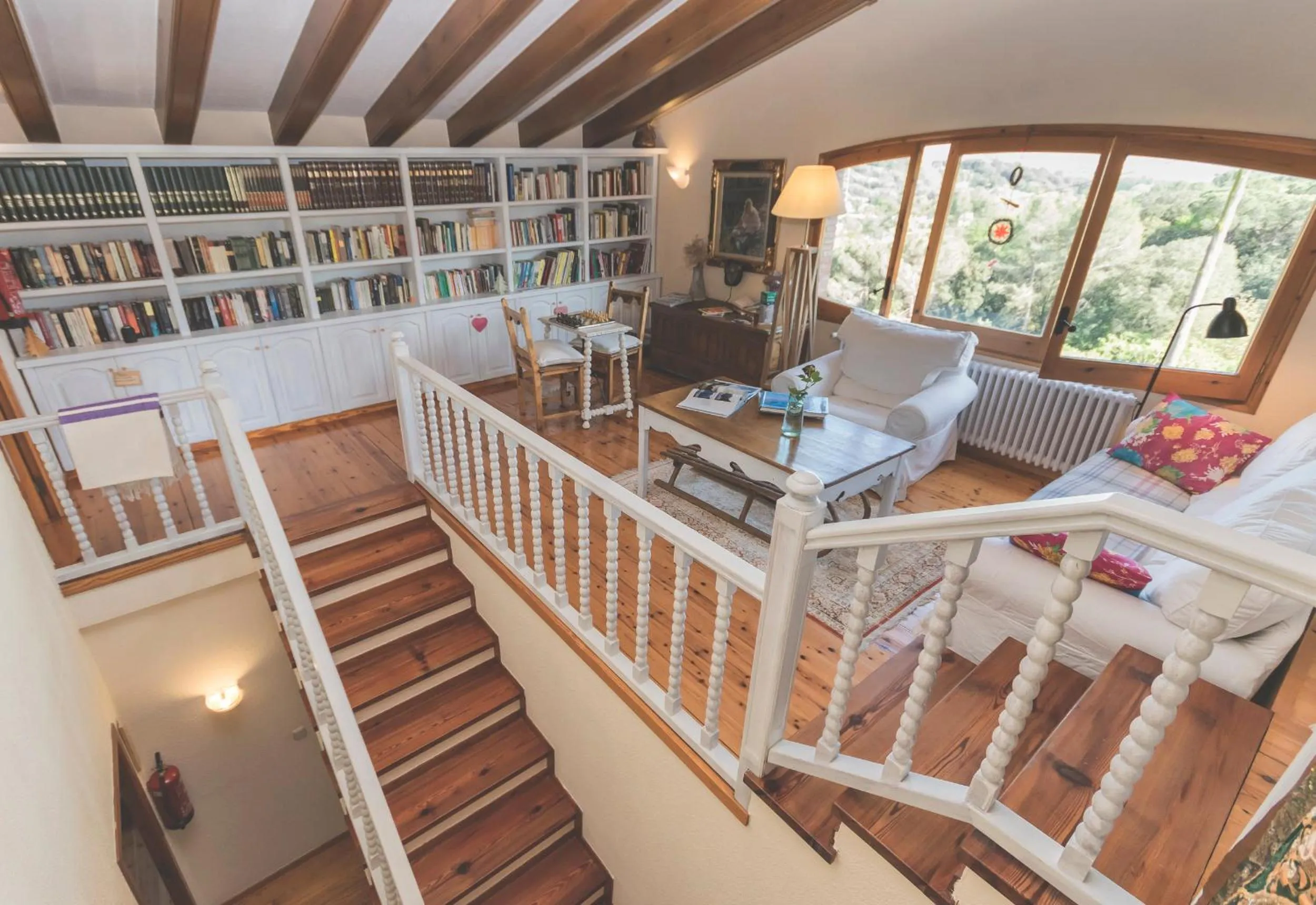 Library in Can Caponet