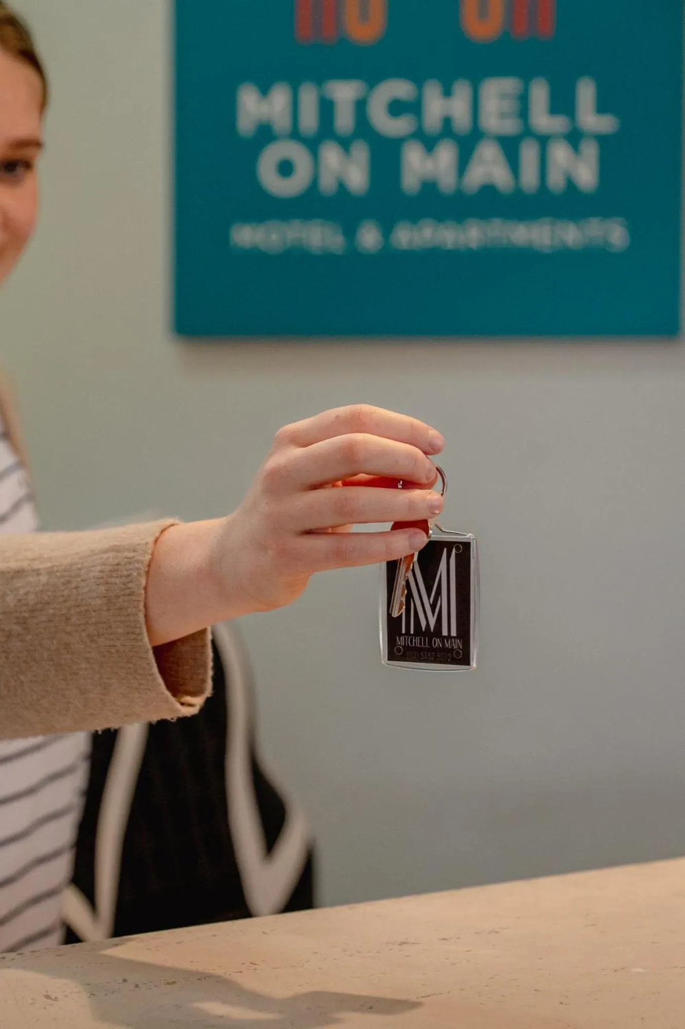 Lobby or reception in Mitchell On Main