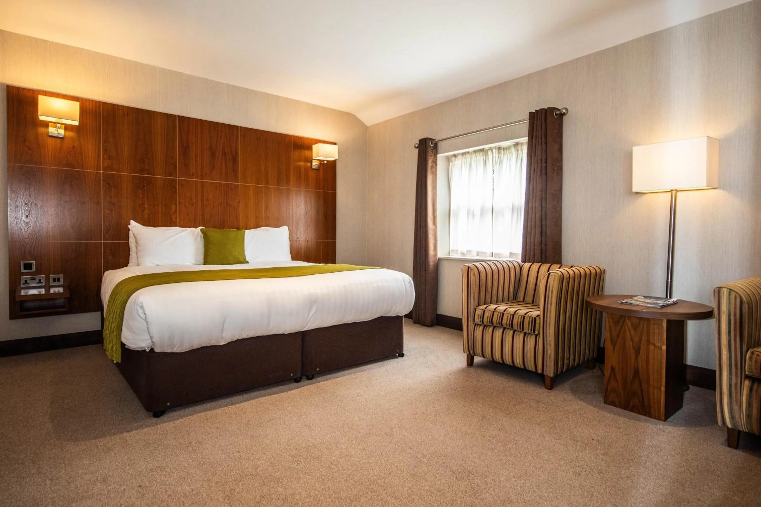 Bedroom, Bed in Owston Hall Hotel