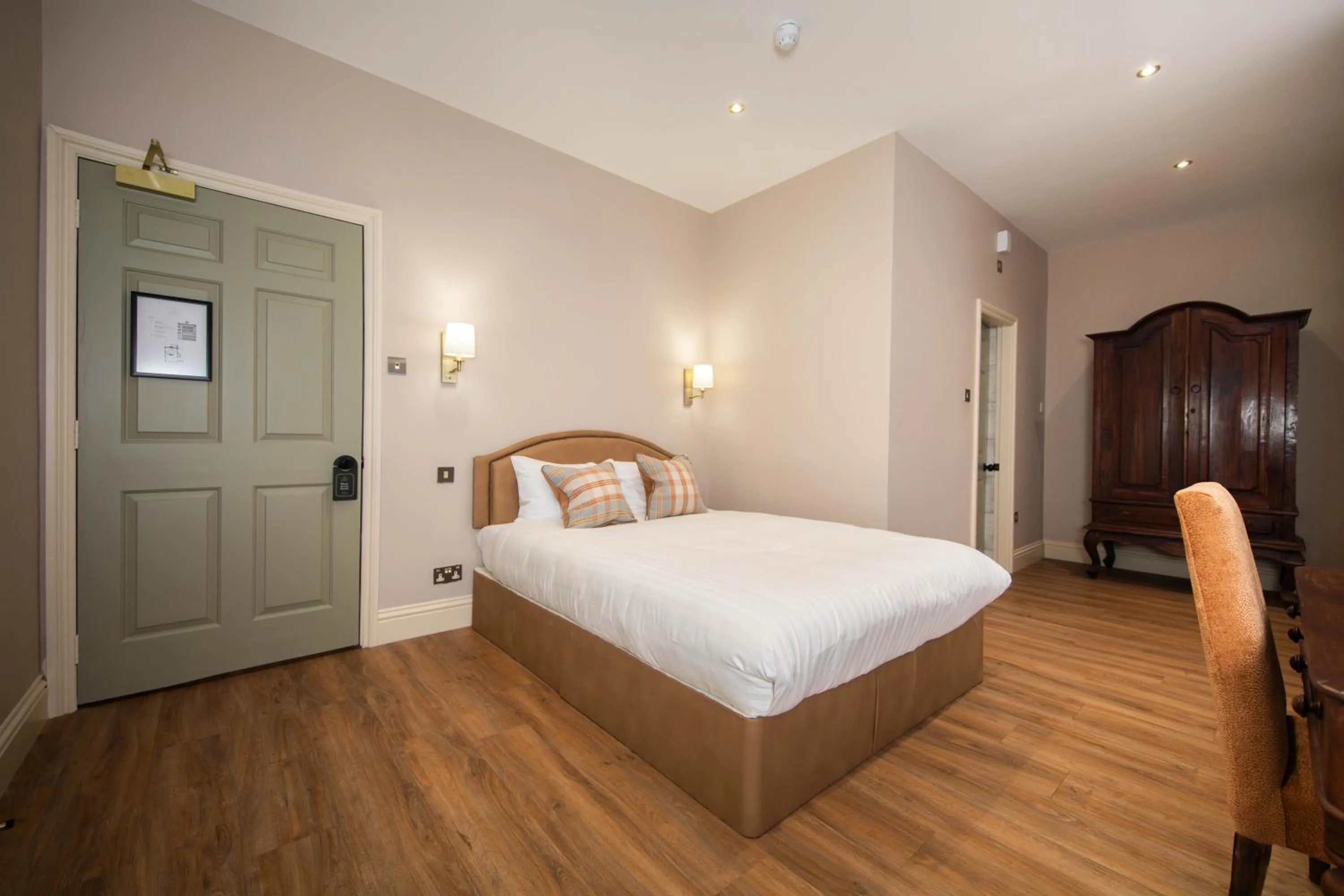 Bed in Owston Hall Hotel