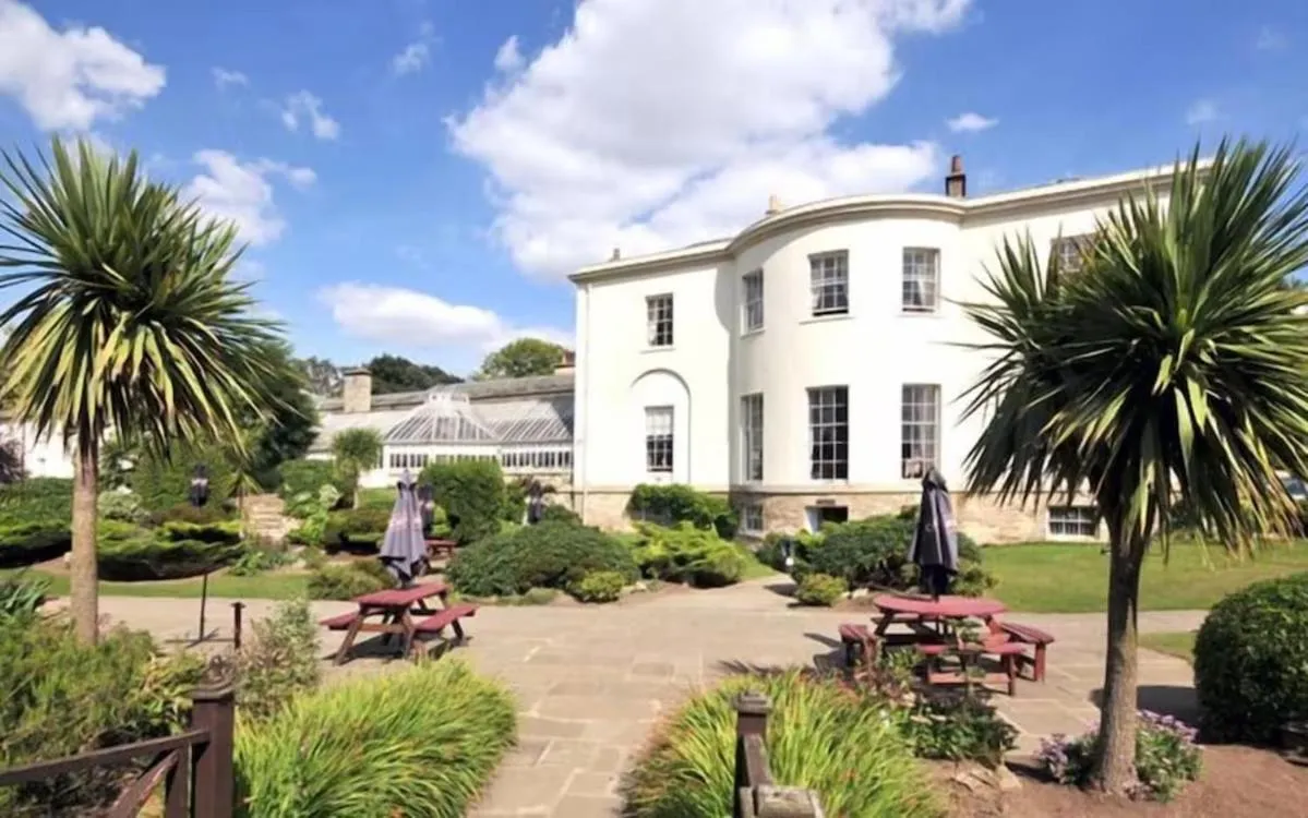 Garden in Owston Hall Hotel