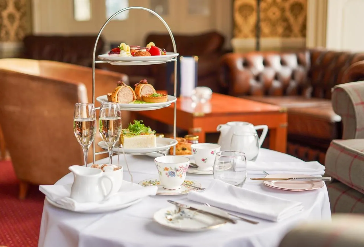 Food close-up in Owston Hall Hotel