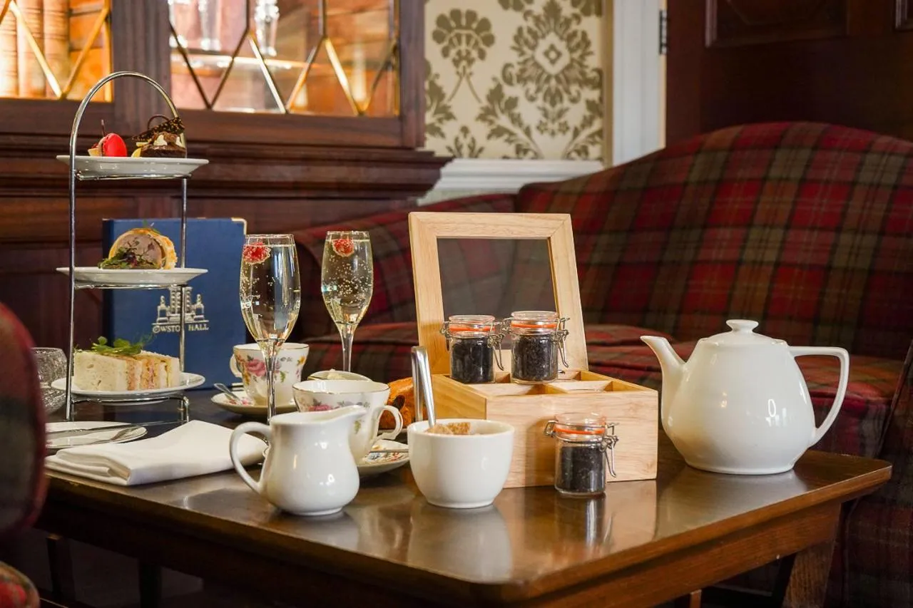 Food close-up in Owston Hall Hotel