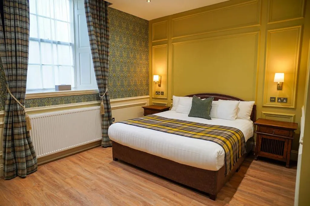 Bed in Owston Hall Hotel