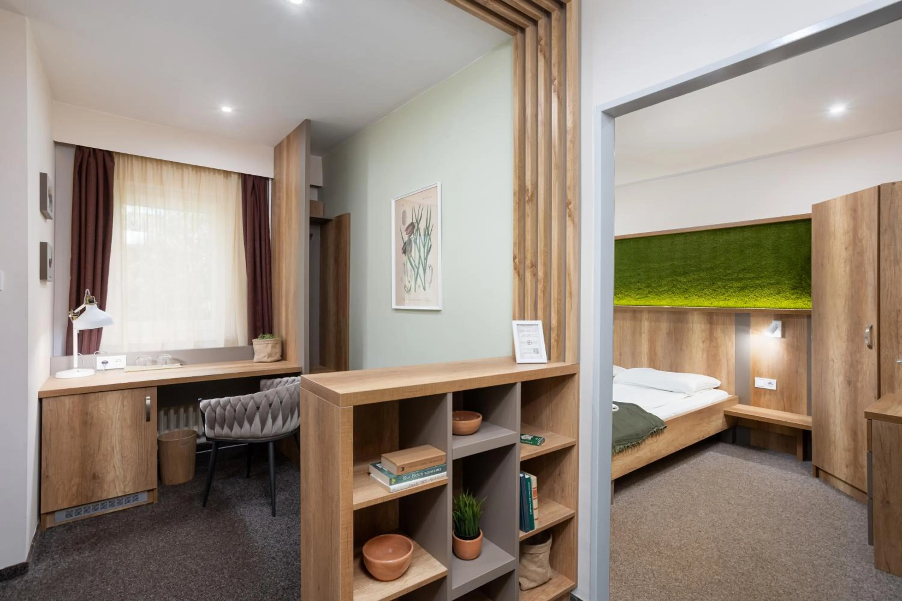 Living room, Bed in Bauer Resort Countryside Retreat