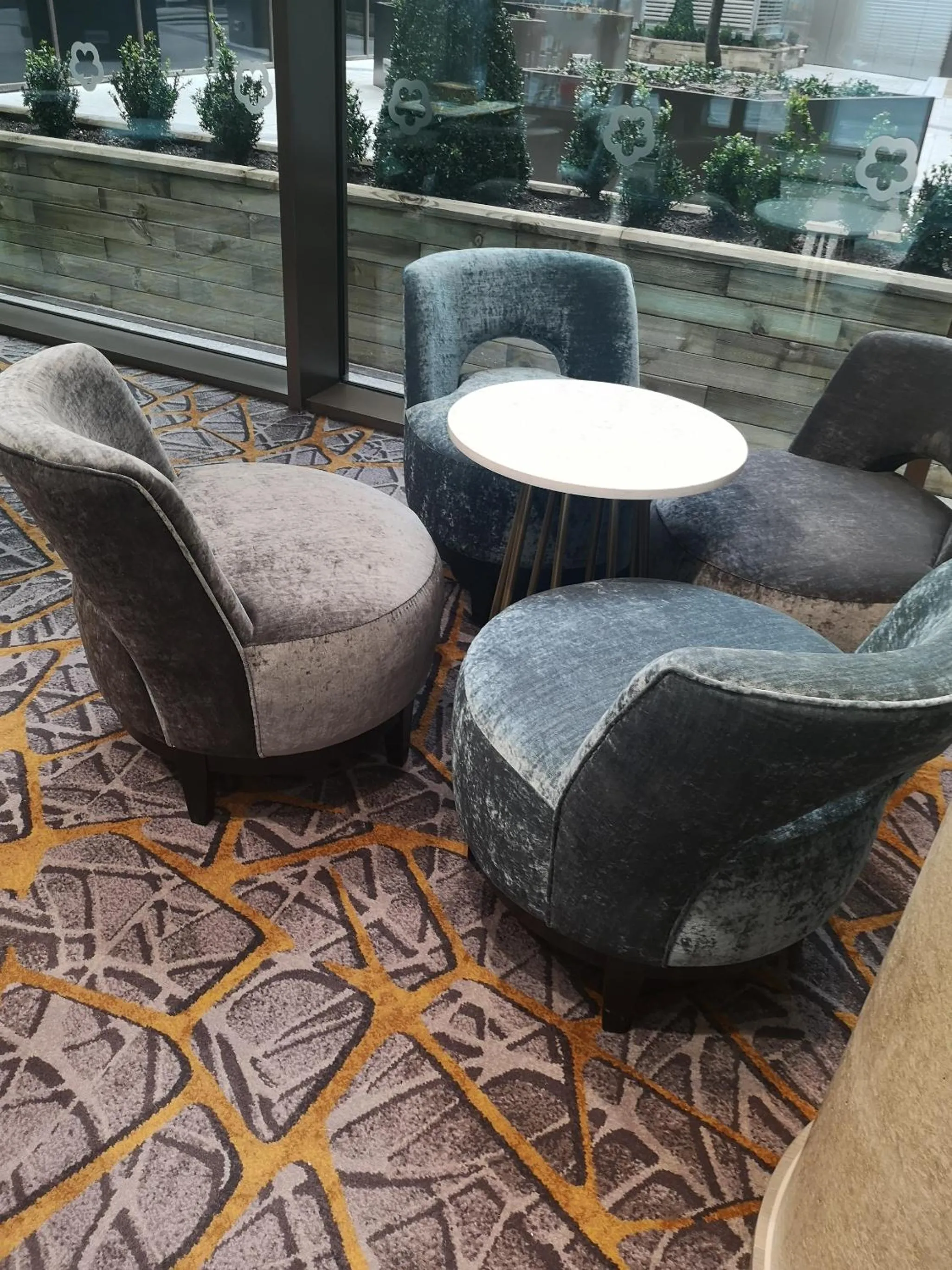 Seating area in Maldron Hotel Newcastle