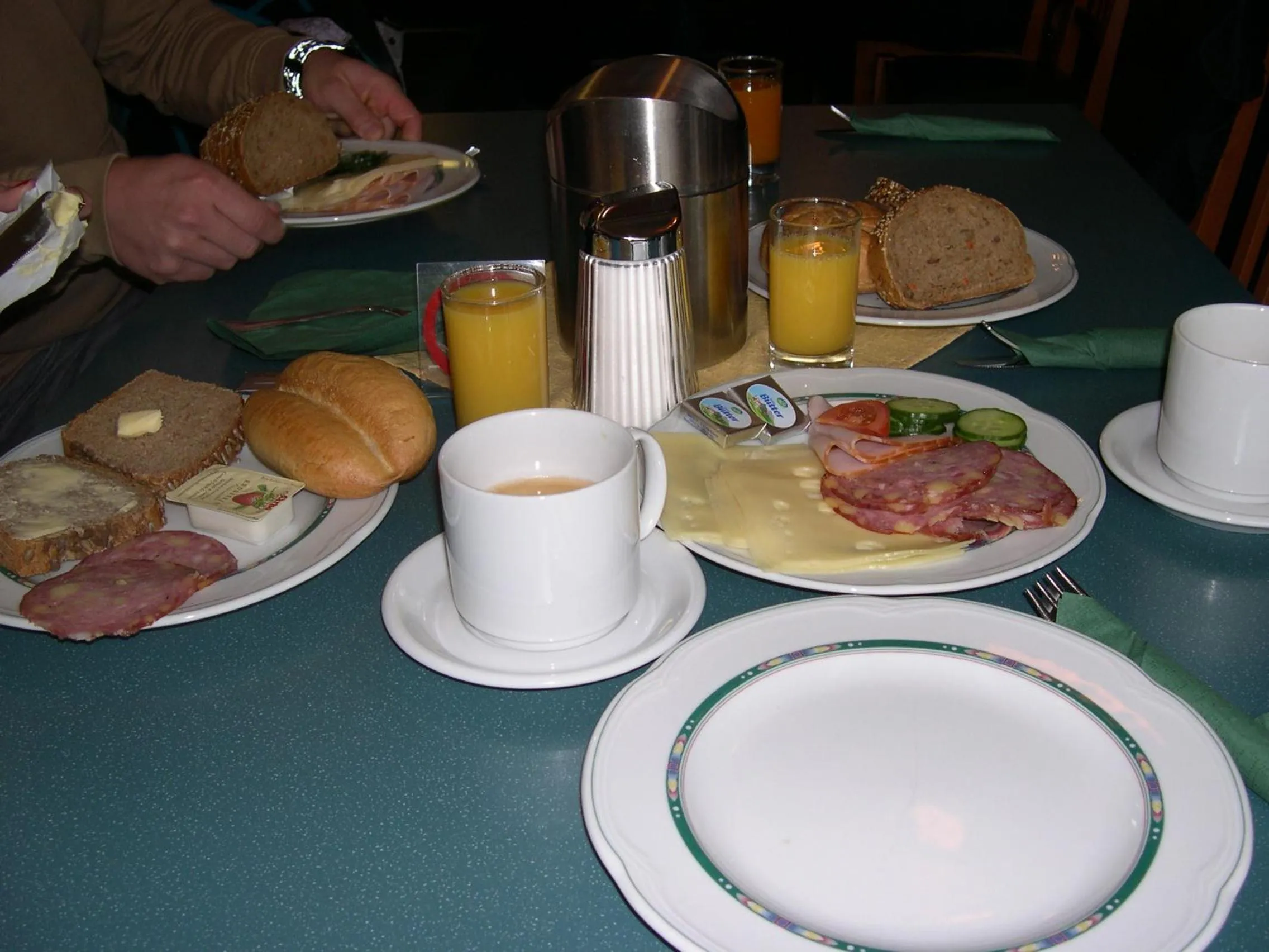 Buffet breakfast in Schlafgut