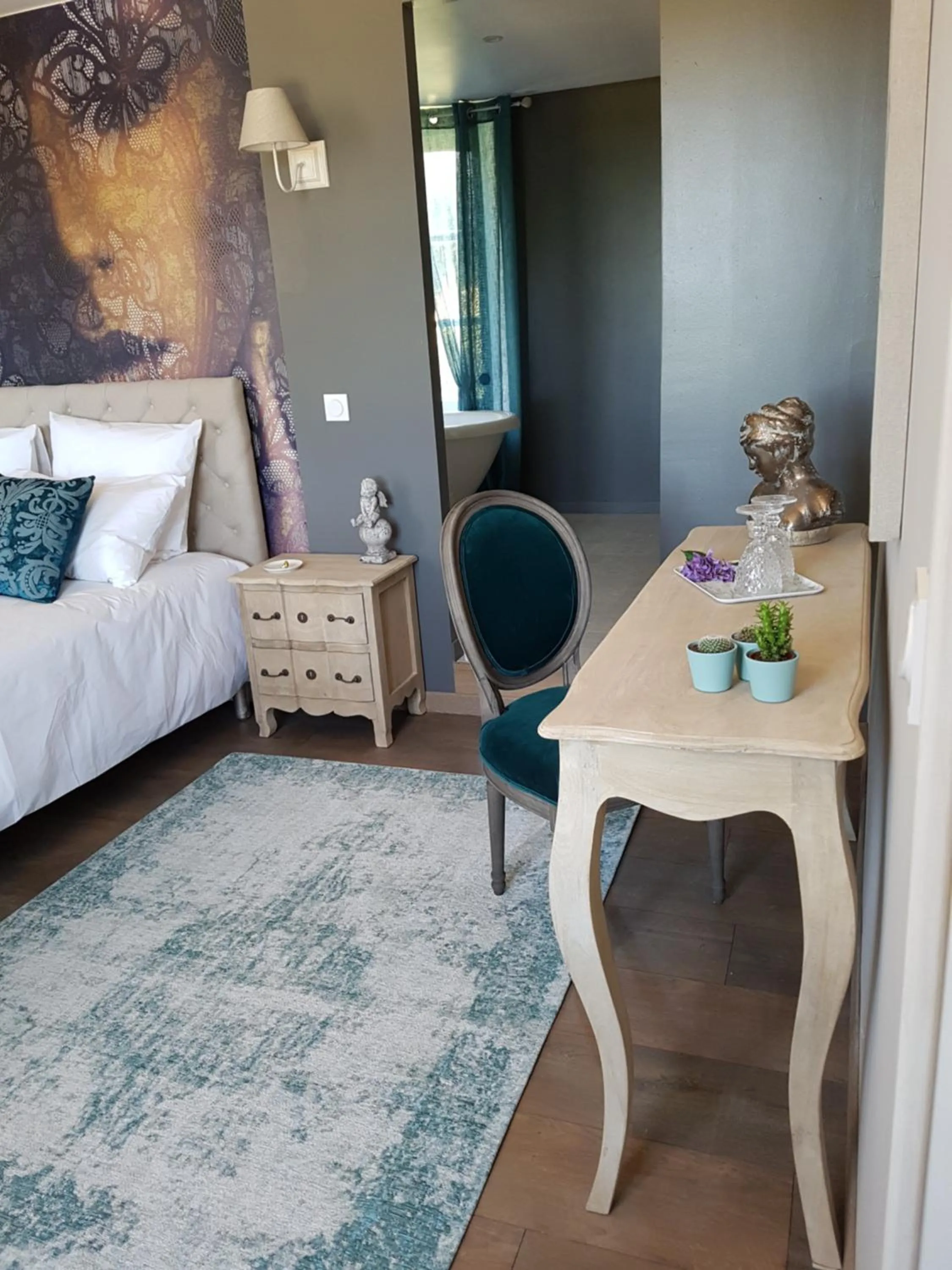 Bed in Domaine de la Fauvriere