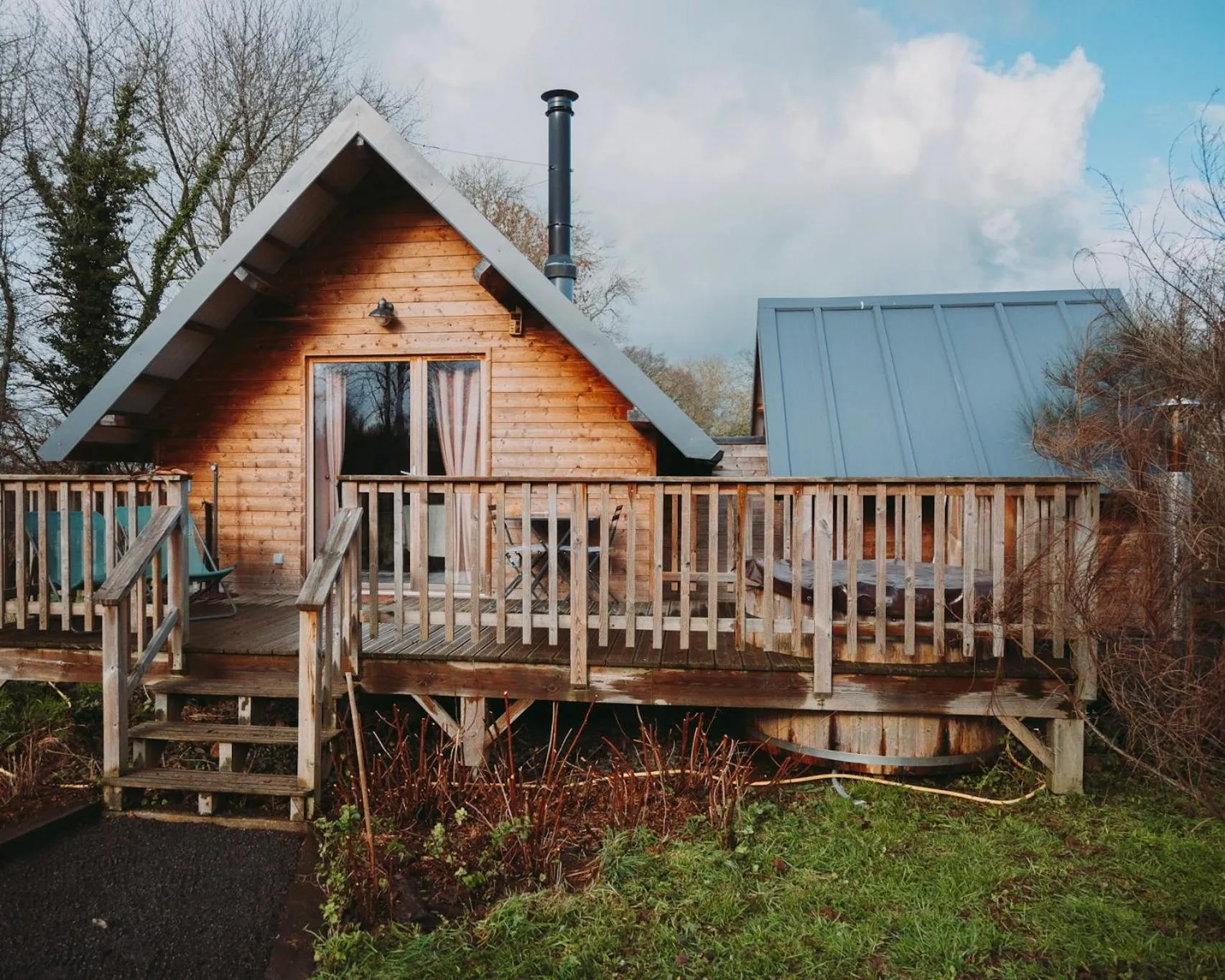 Natural landscape in Domaine de la Fauvriere