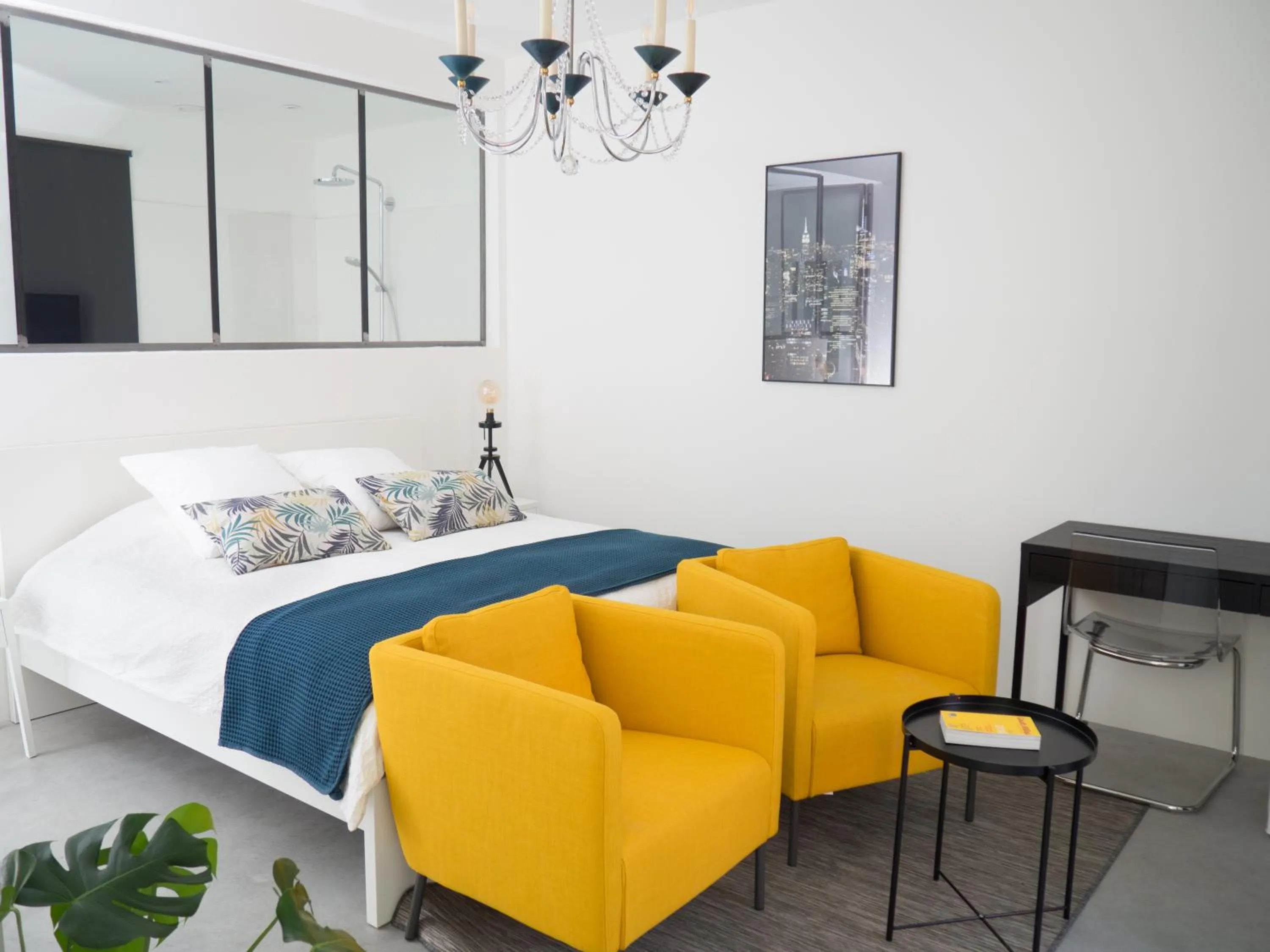 Bed in Au jardin des Vennes