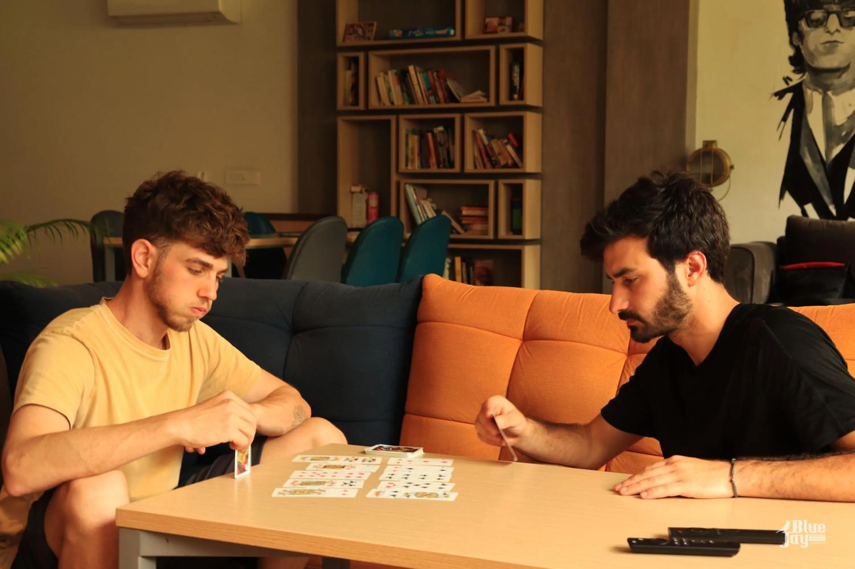 Communal lounge/ TV room in The Blue Jay Hostel - Dorms & Rooms