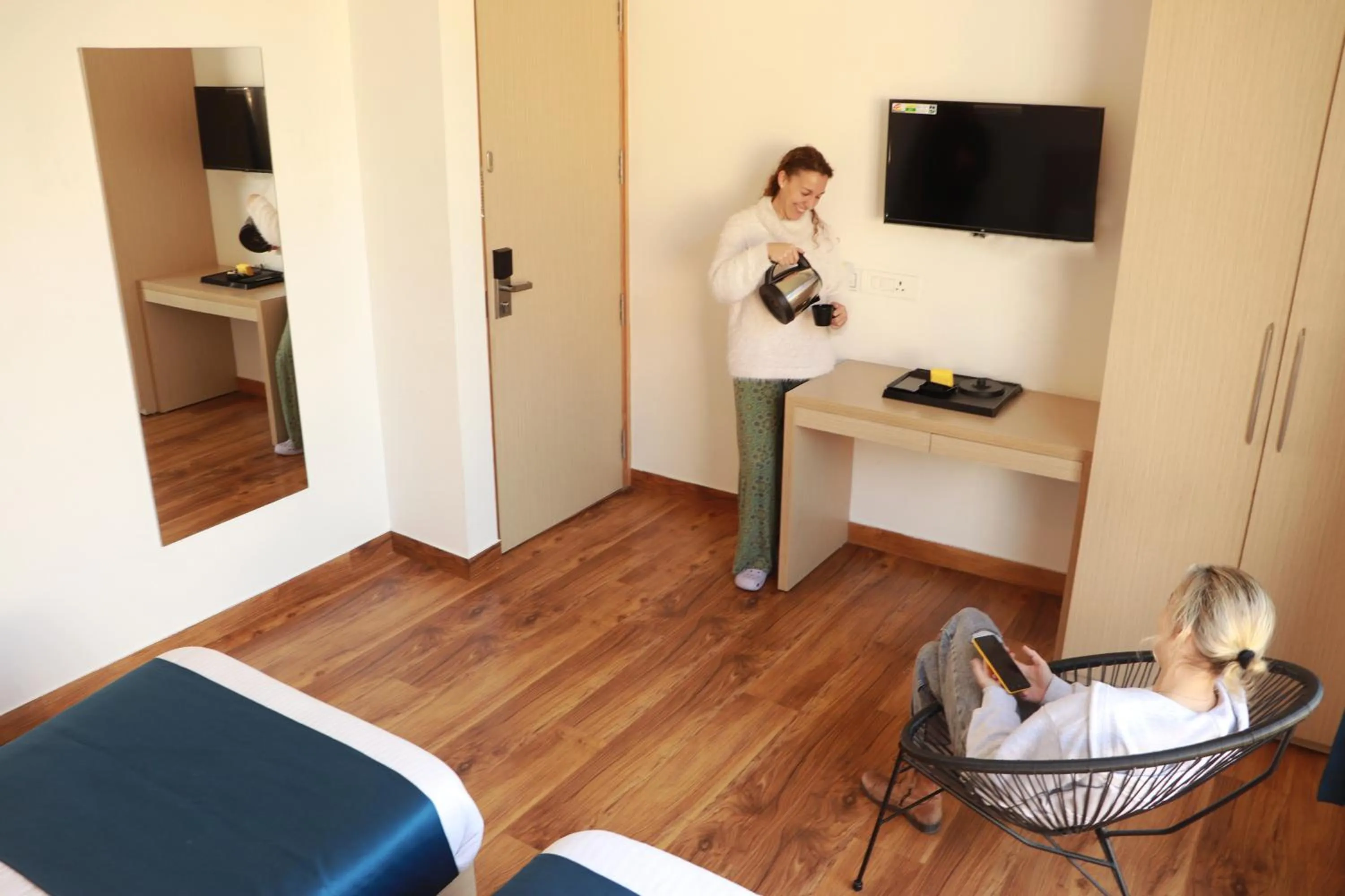 People in The Blue Jay Hostel - Dorms & Rooms