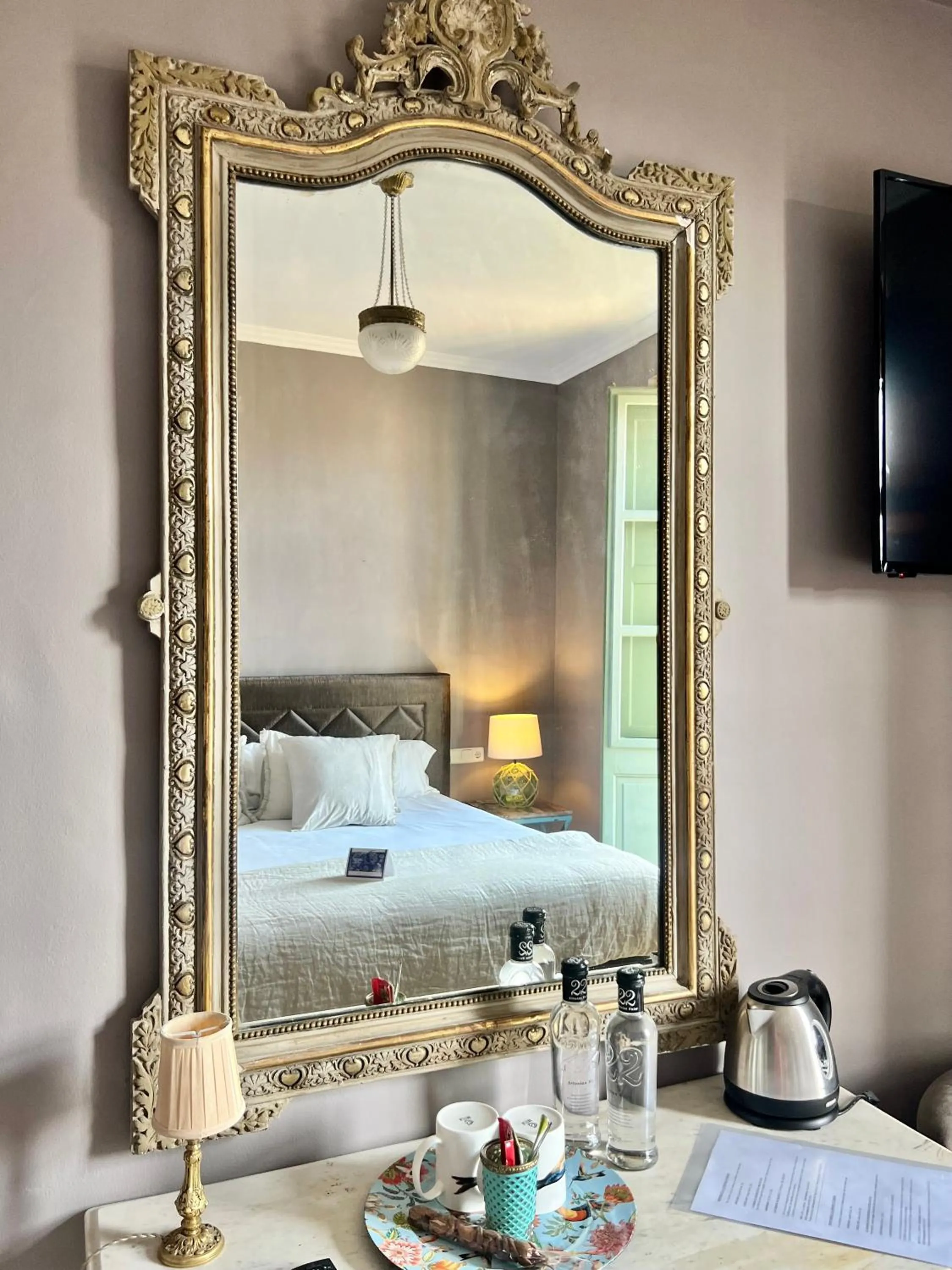 Bed in La Indiana de Begur, Petit Hotel Boutique