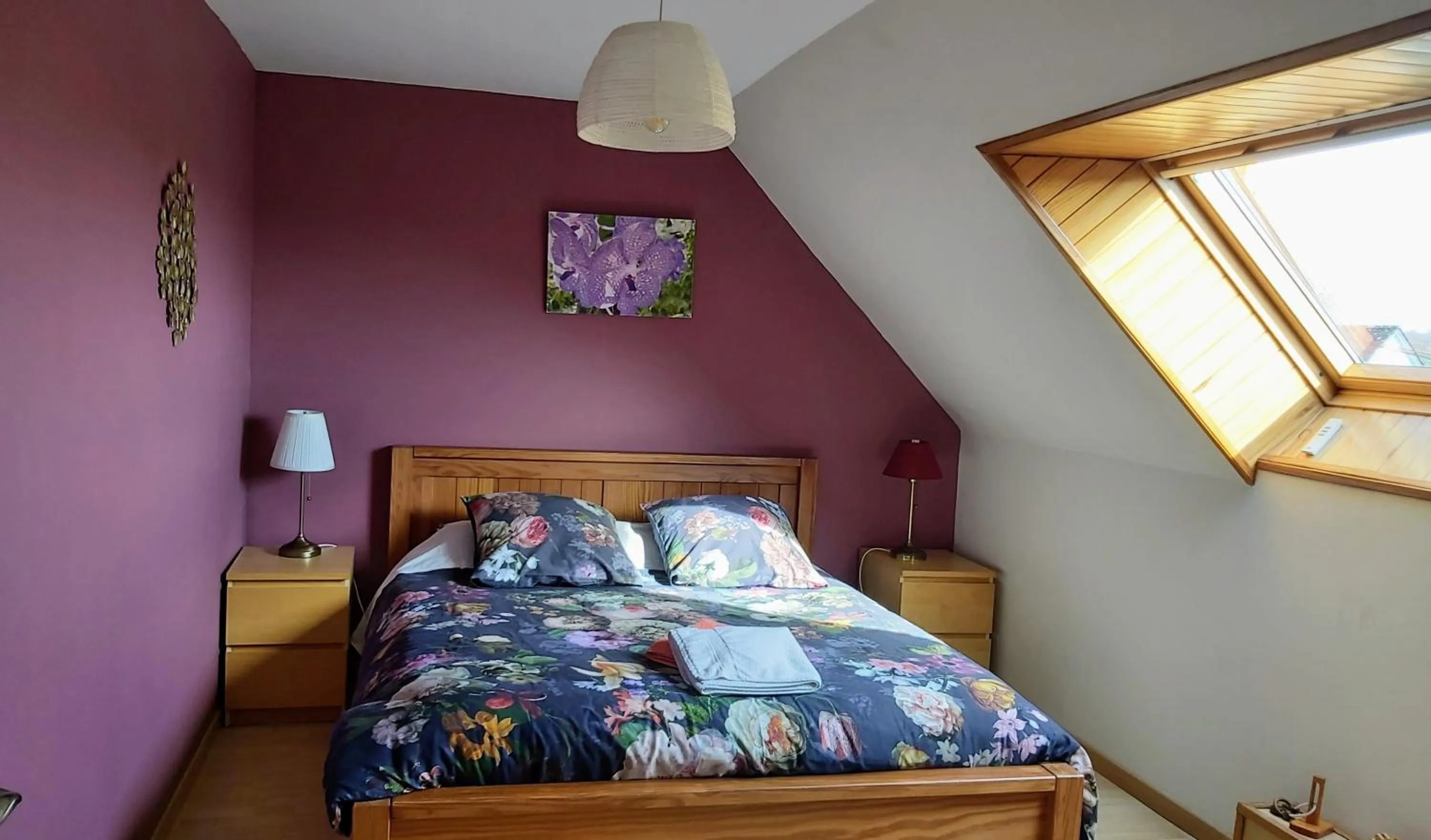 Bedroom, Bed in L'Oustaou du Bodo