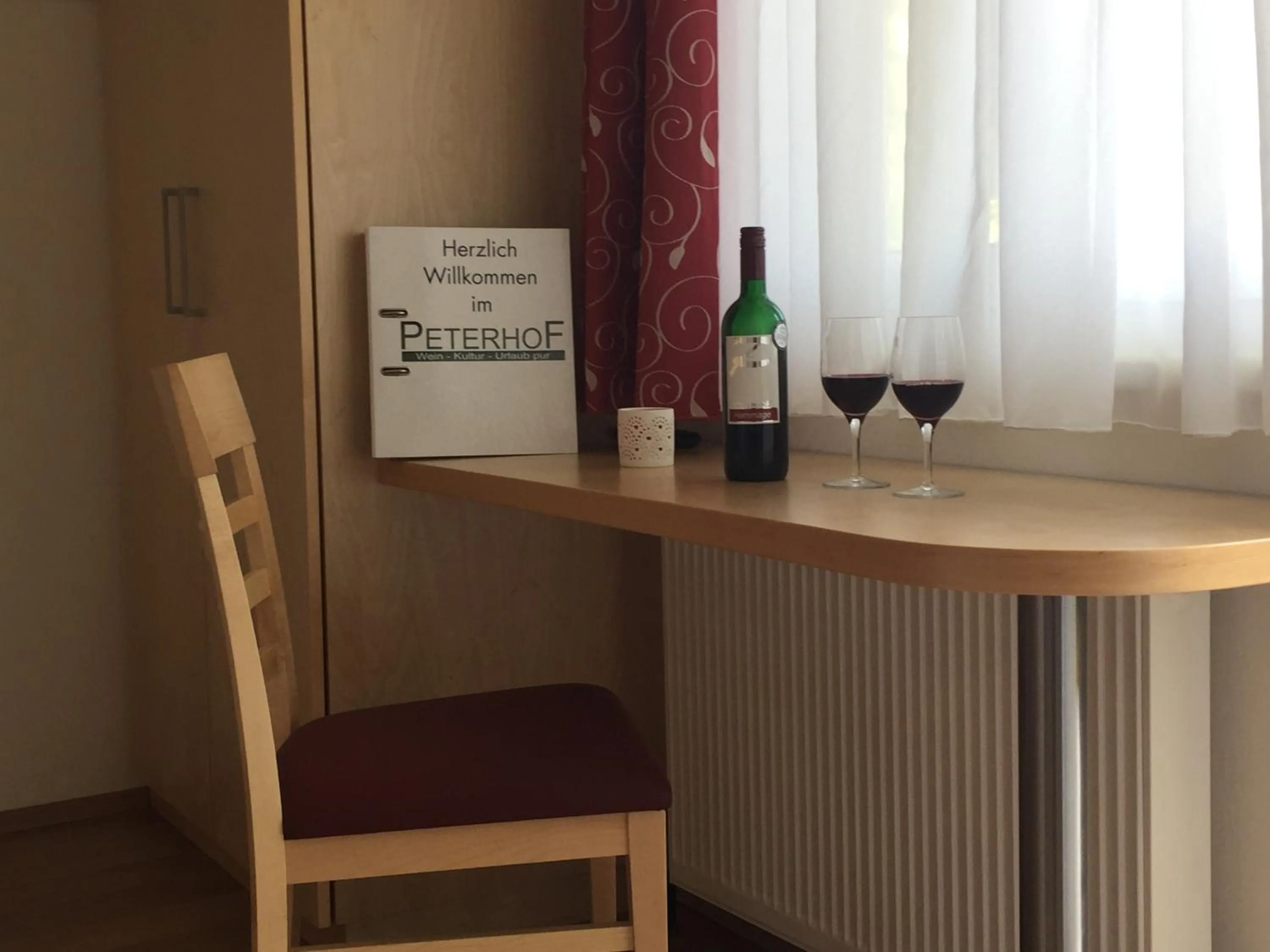 Alcoholic drinks in Pension Peterhof