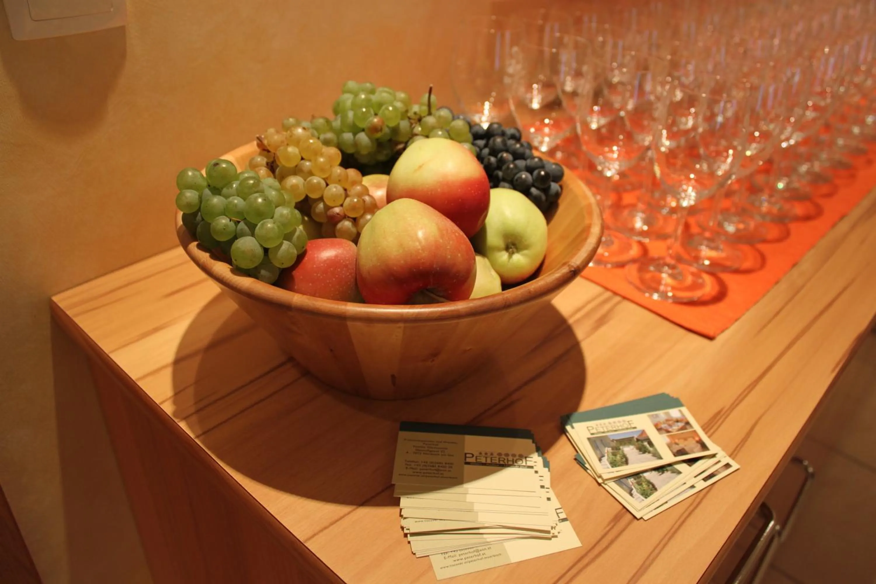 Decorative detail in Pension Peterhof