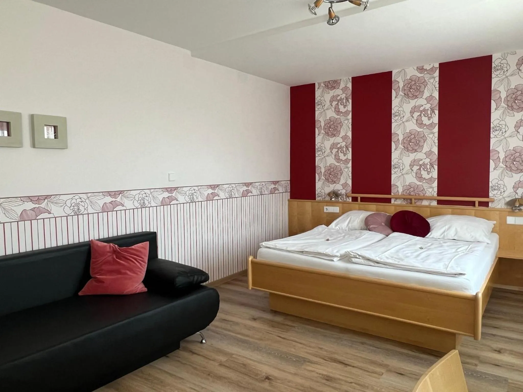 Bed in Pension Peterhof