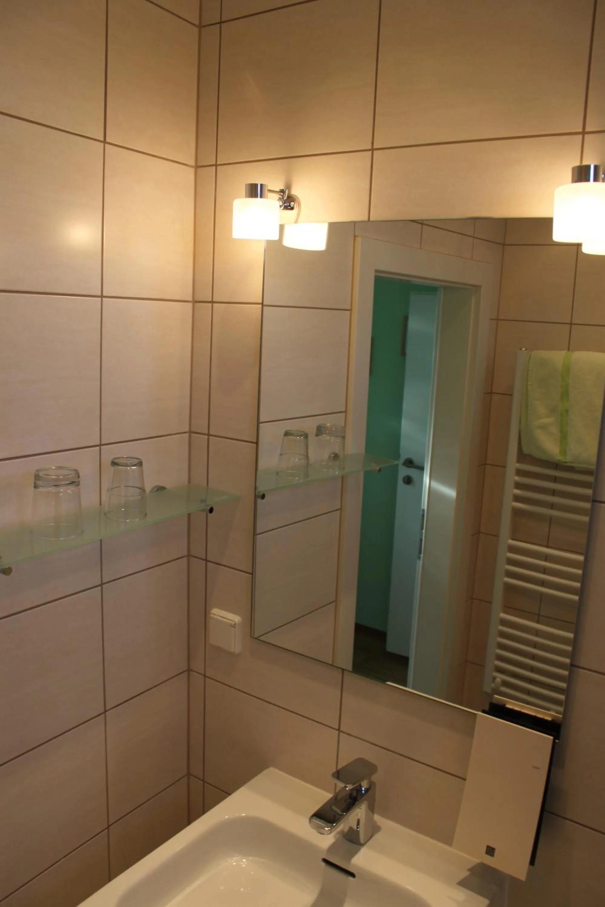 Bathroom in Pension Peterhof