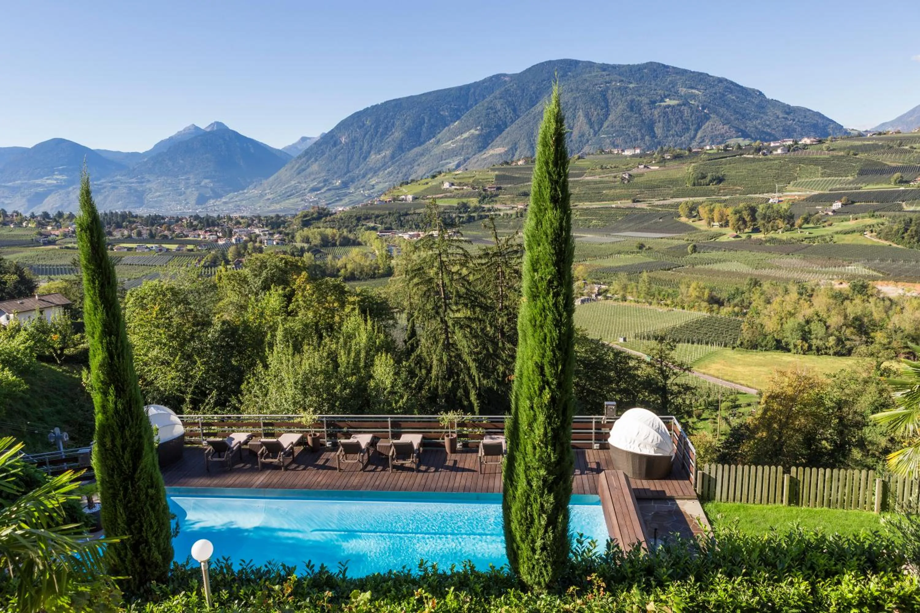 Bird's eye view in Hotel Weingut Innerleiterhof