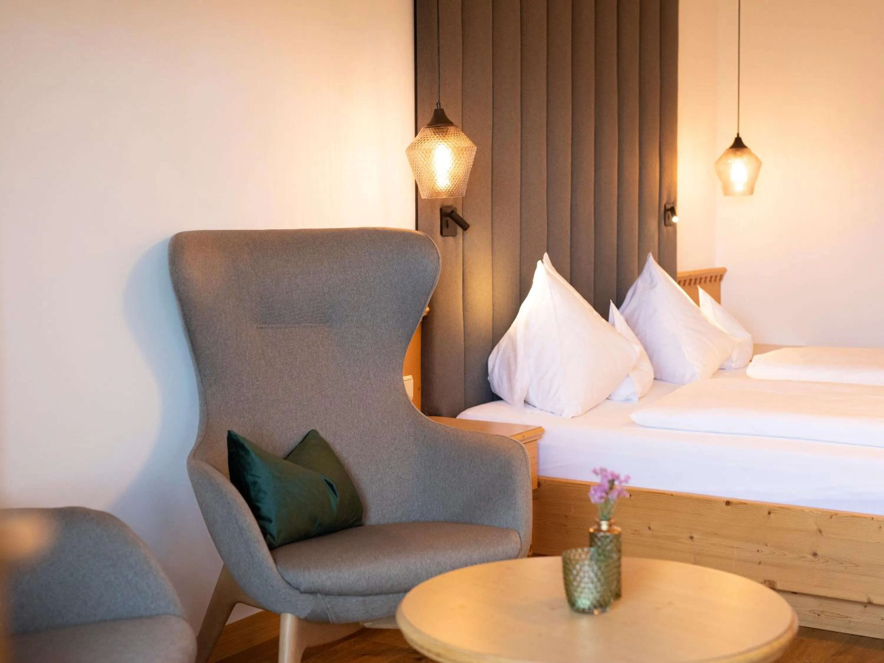 Bed in Hotel Weingut Innerleiterhof