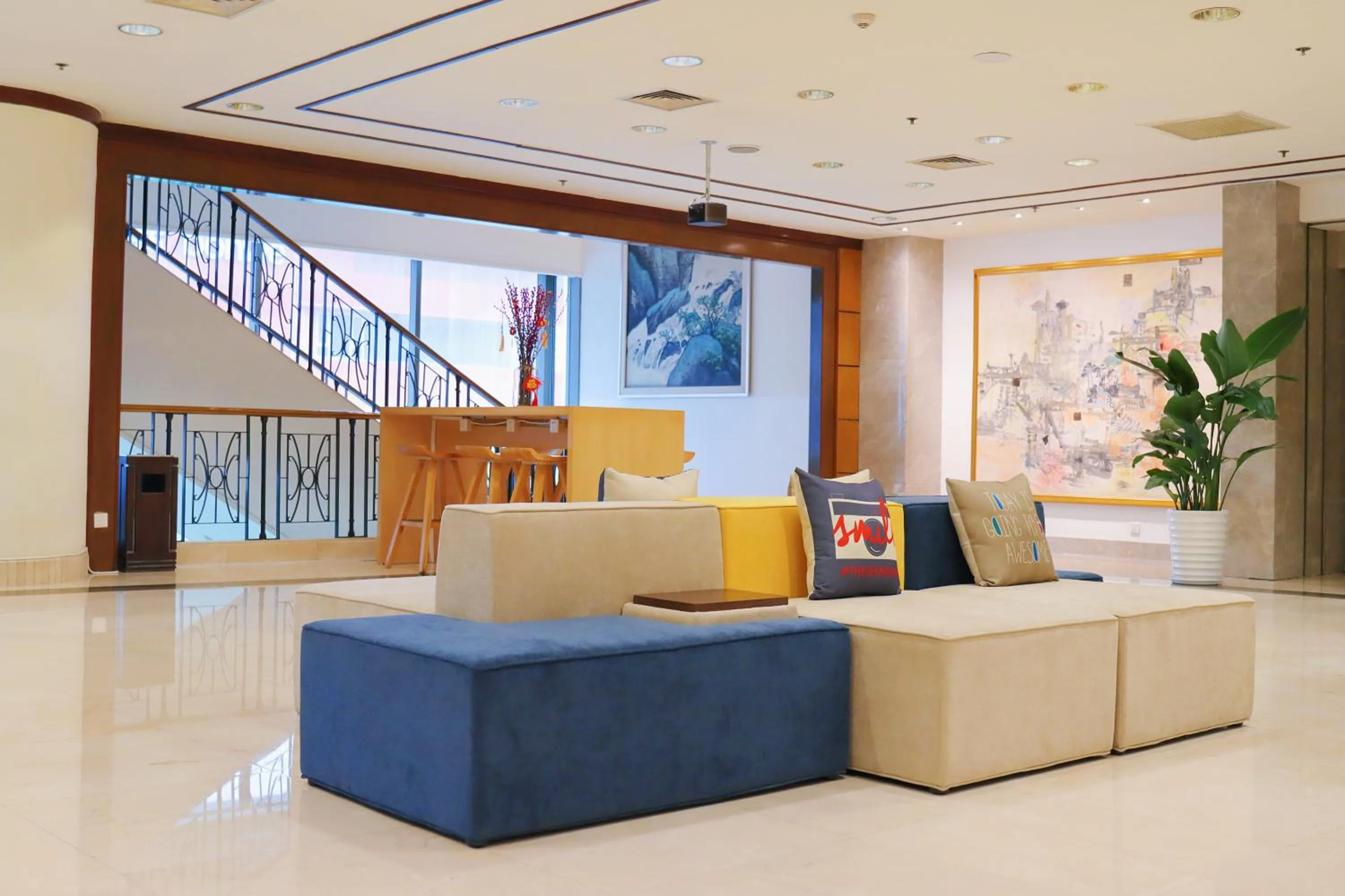 Seating area in JEN Shenyang by Shangri-La