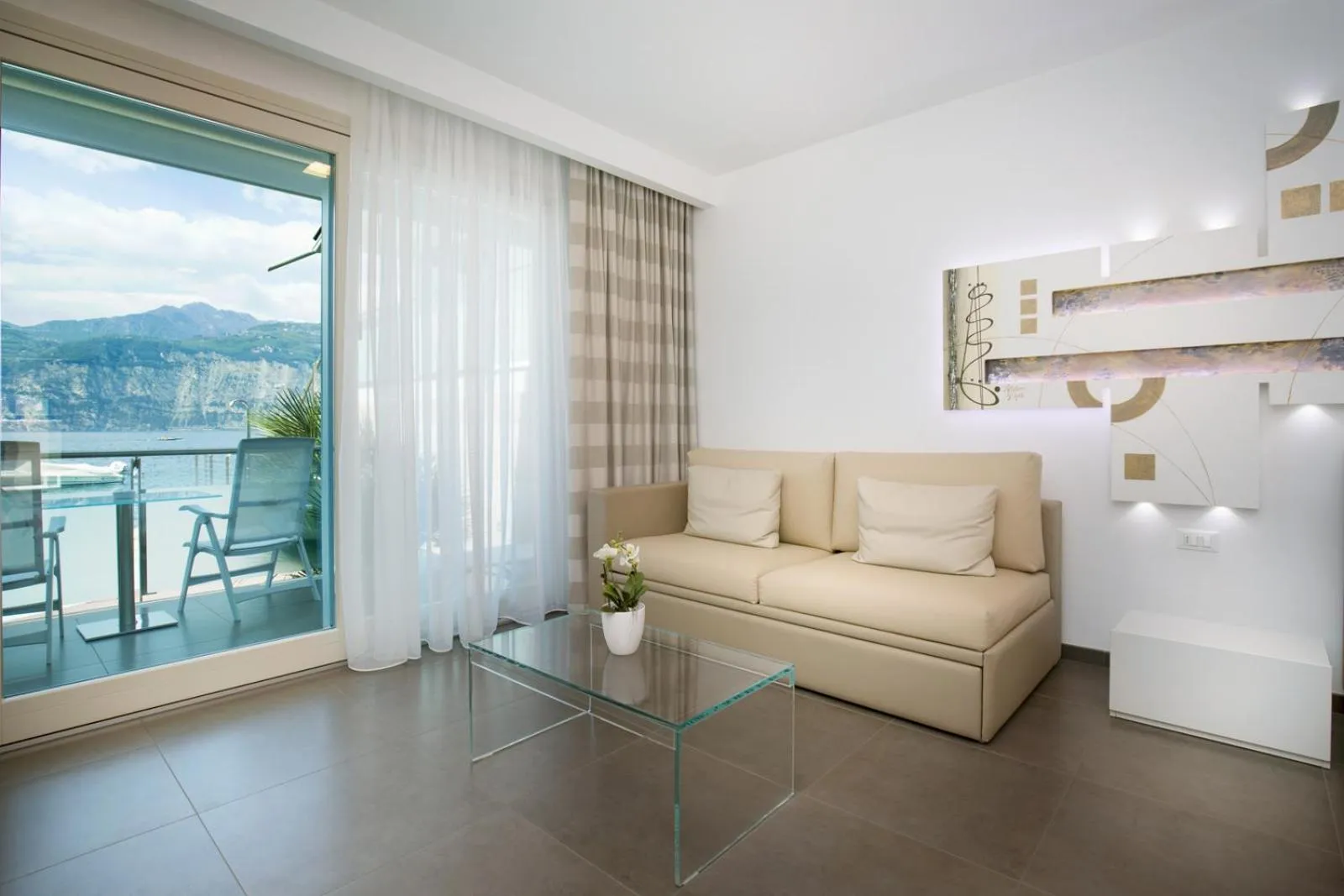 Living room in Hotel Vega