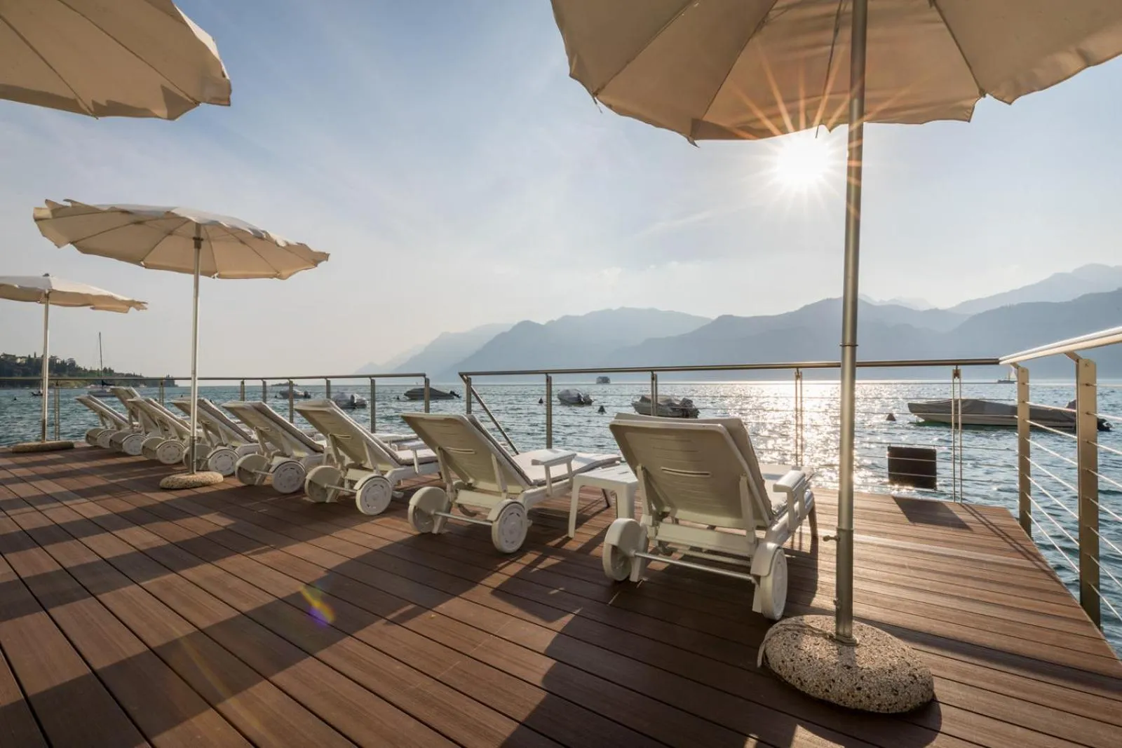 Lake view in Hotel Vega