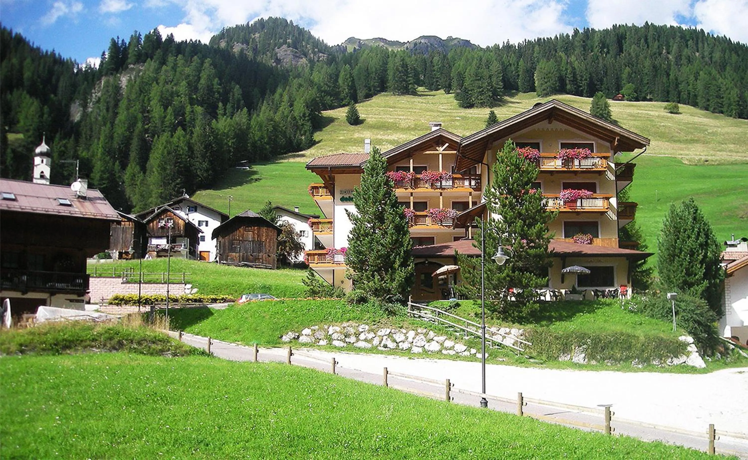 Property building in Hotel Dolomites Inn