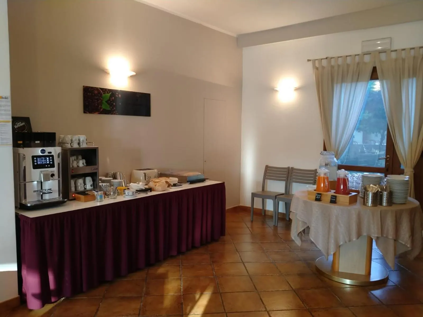 Breakfast in Hotel Magnolia