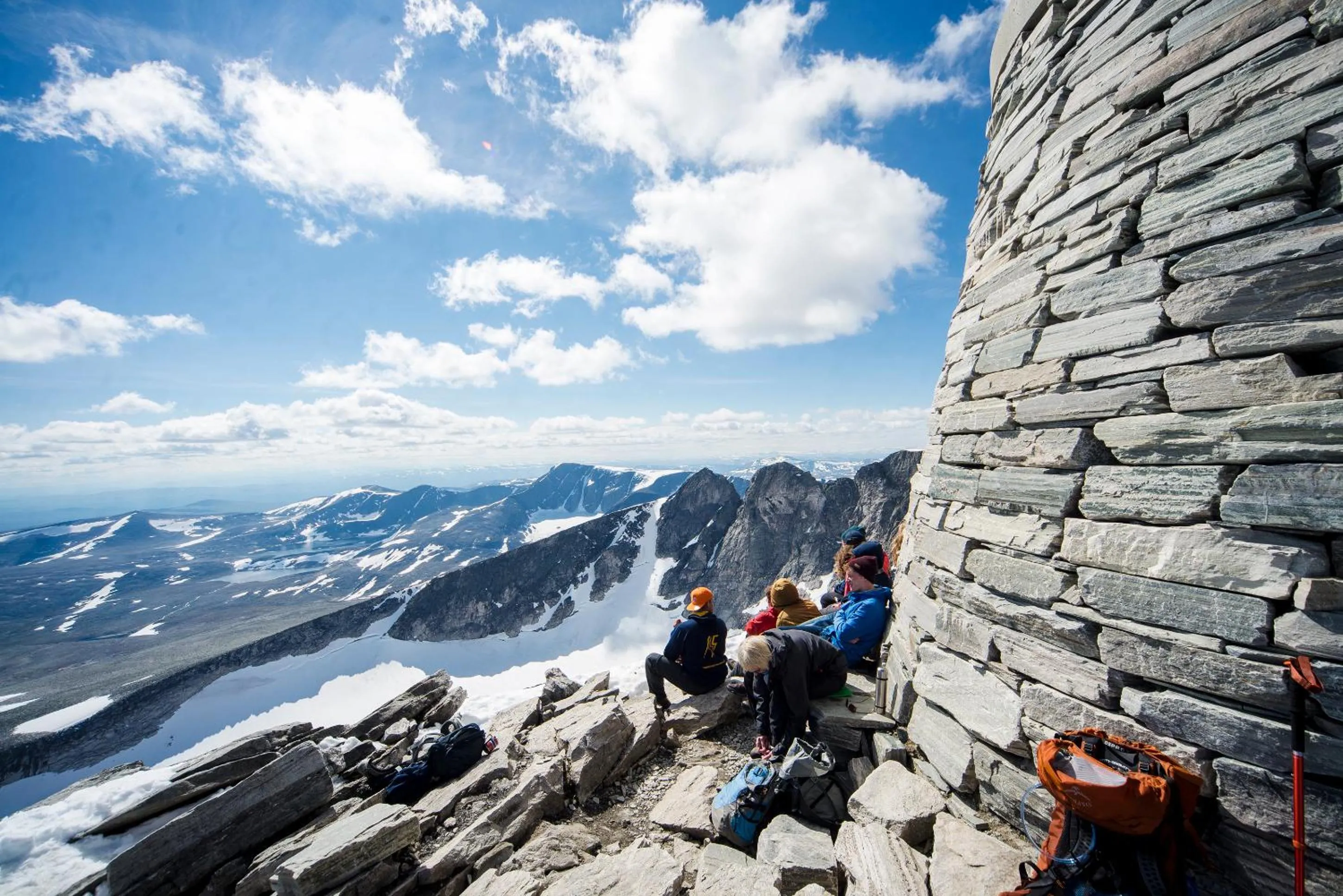 Natural landscape in Hytter Dombås
