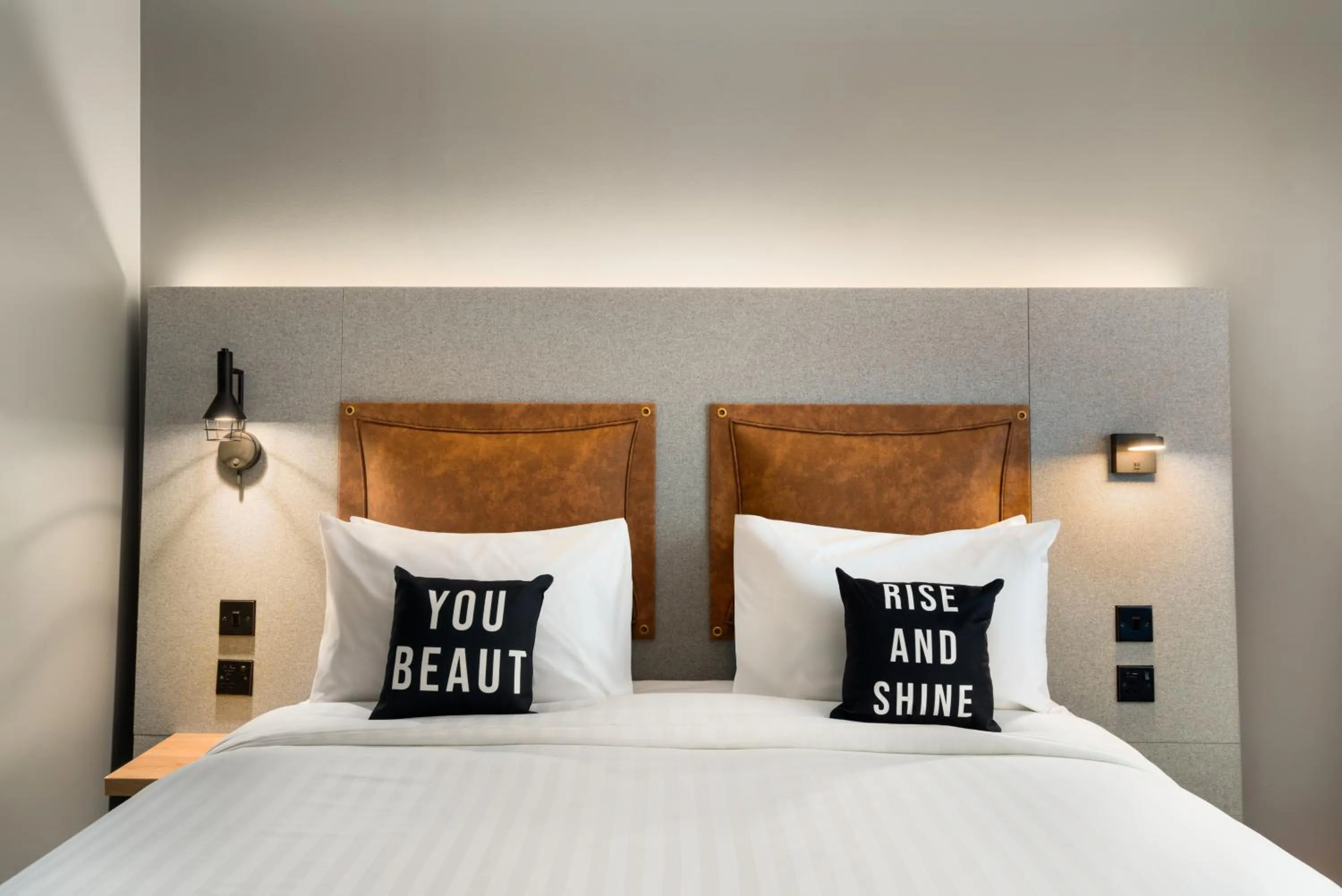 Bed in Moxy Belfast City