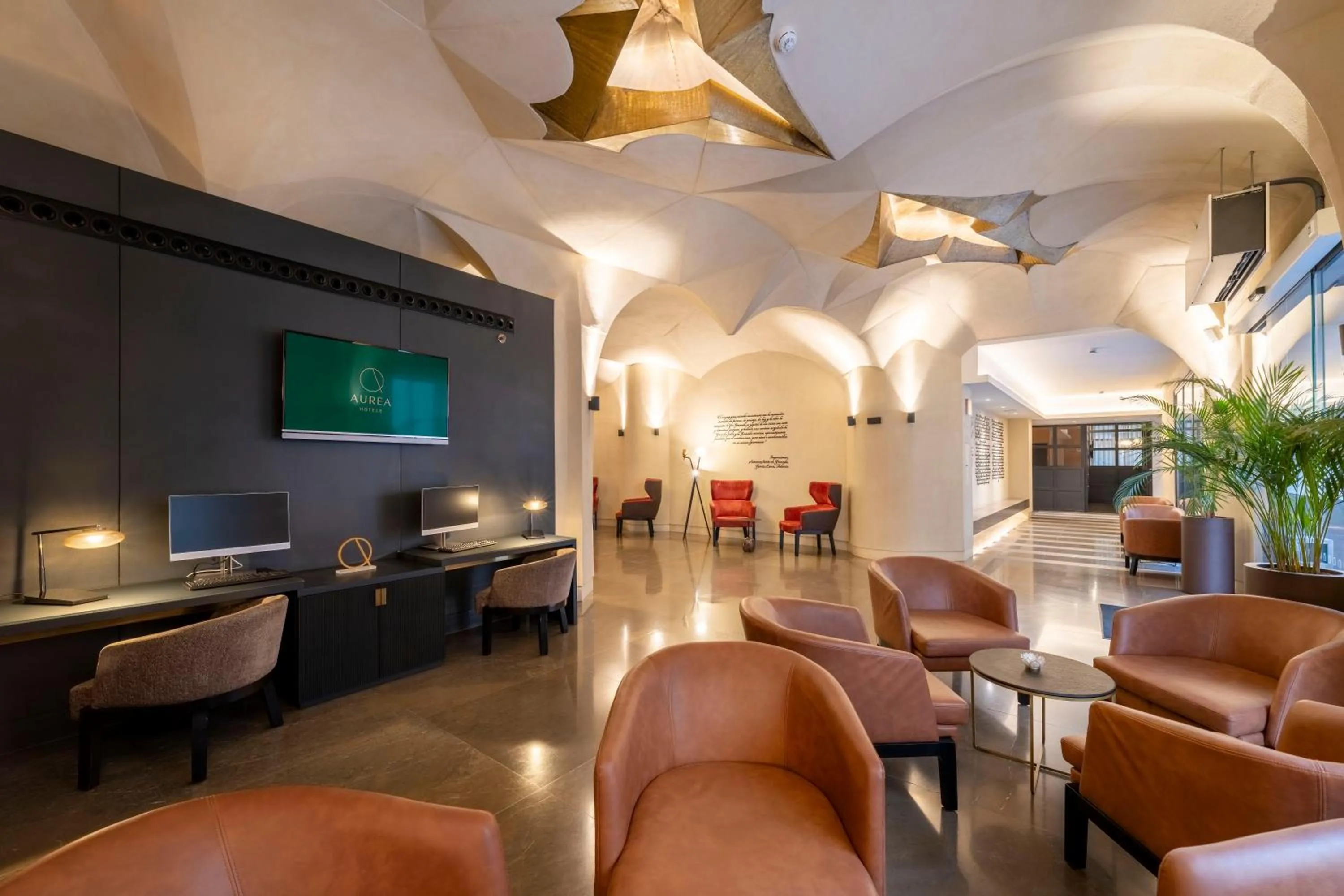 Seating area in Áurea Catedral by Eurostars Hotel Company