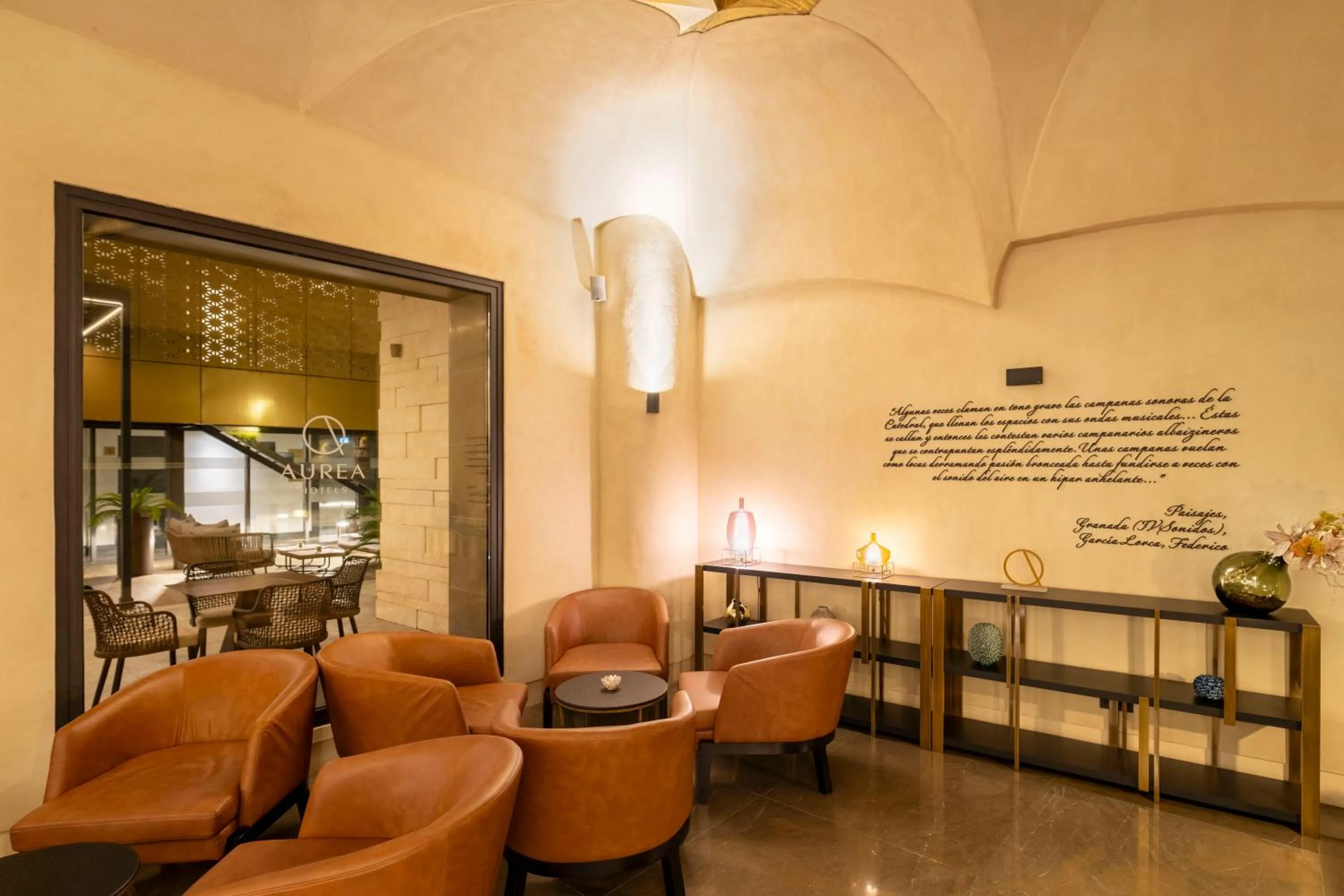 Living room in Áurea Catedral by Eurostars Hotel Company