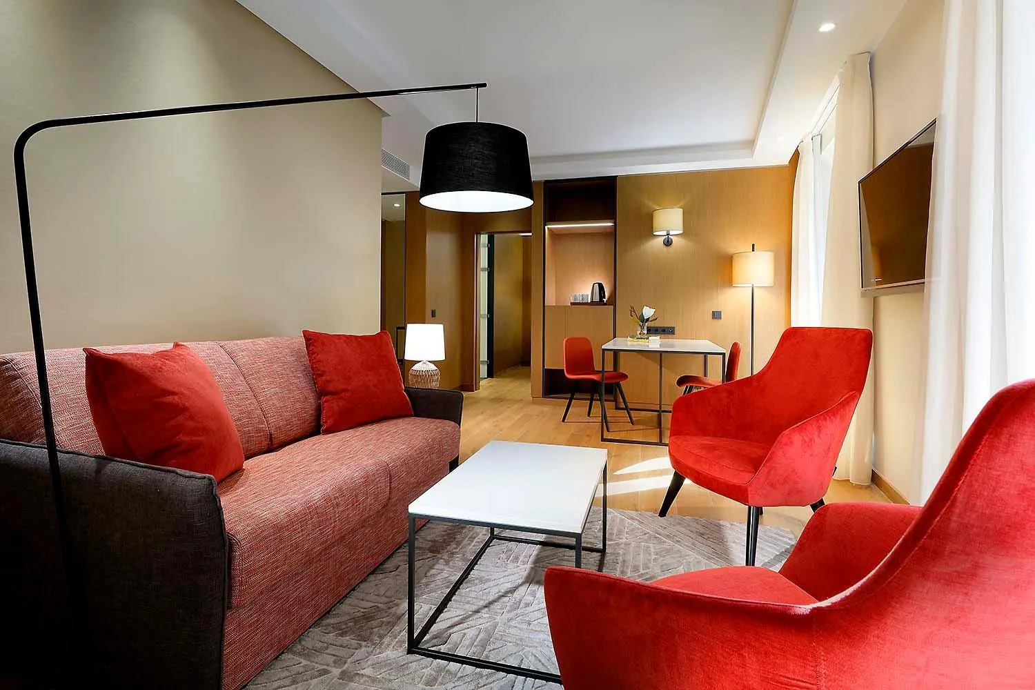 Living room in Áurea Catedral by Eurostars Hotel Company