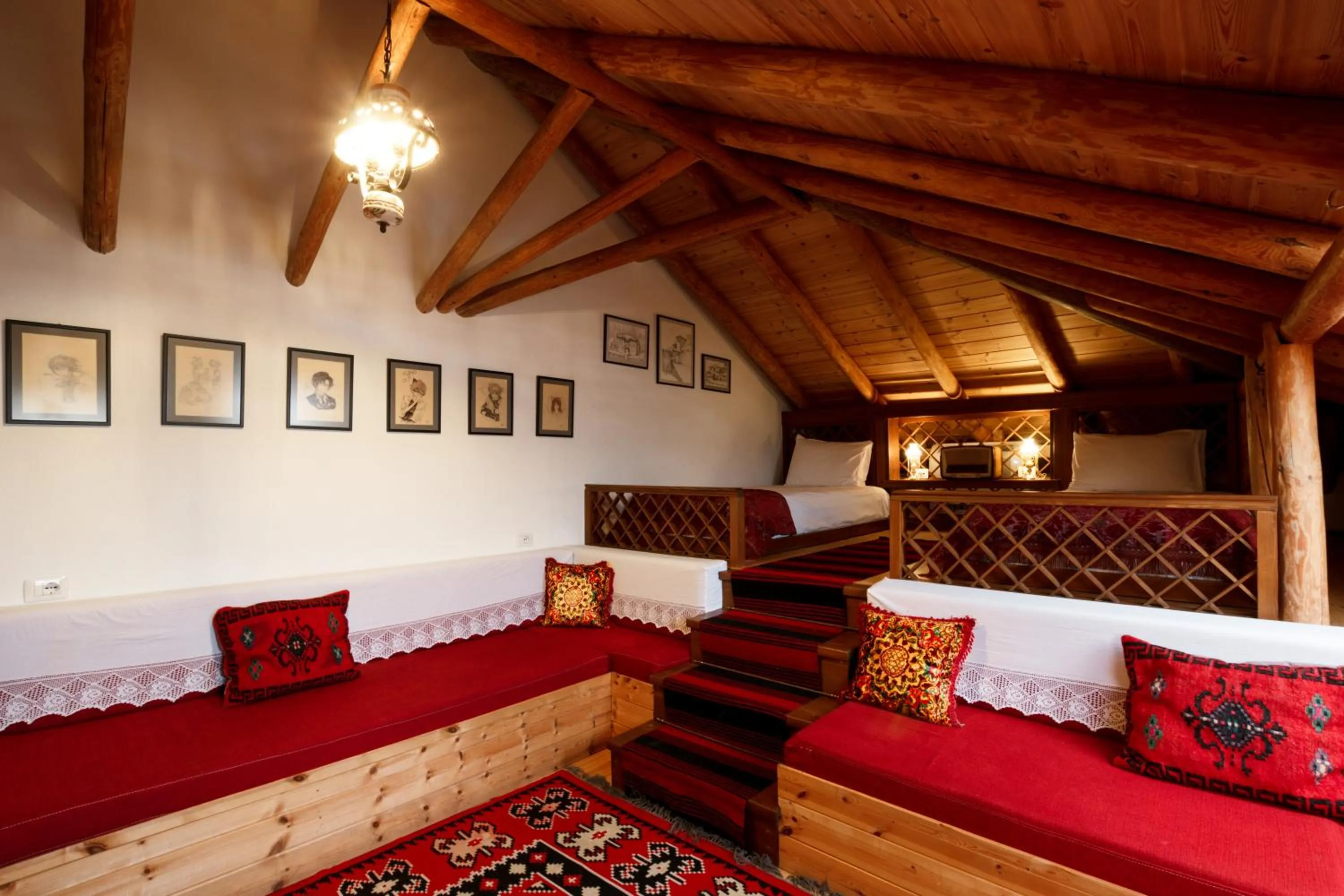 Seating area in Boutique Hotel Musée