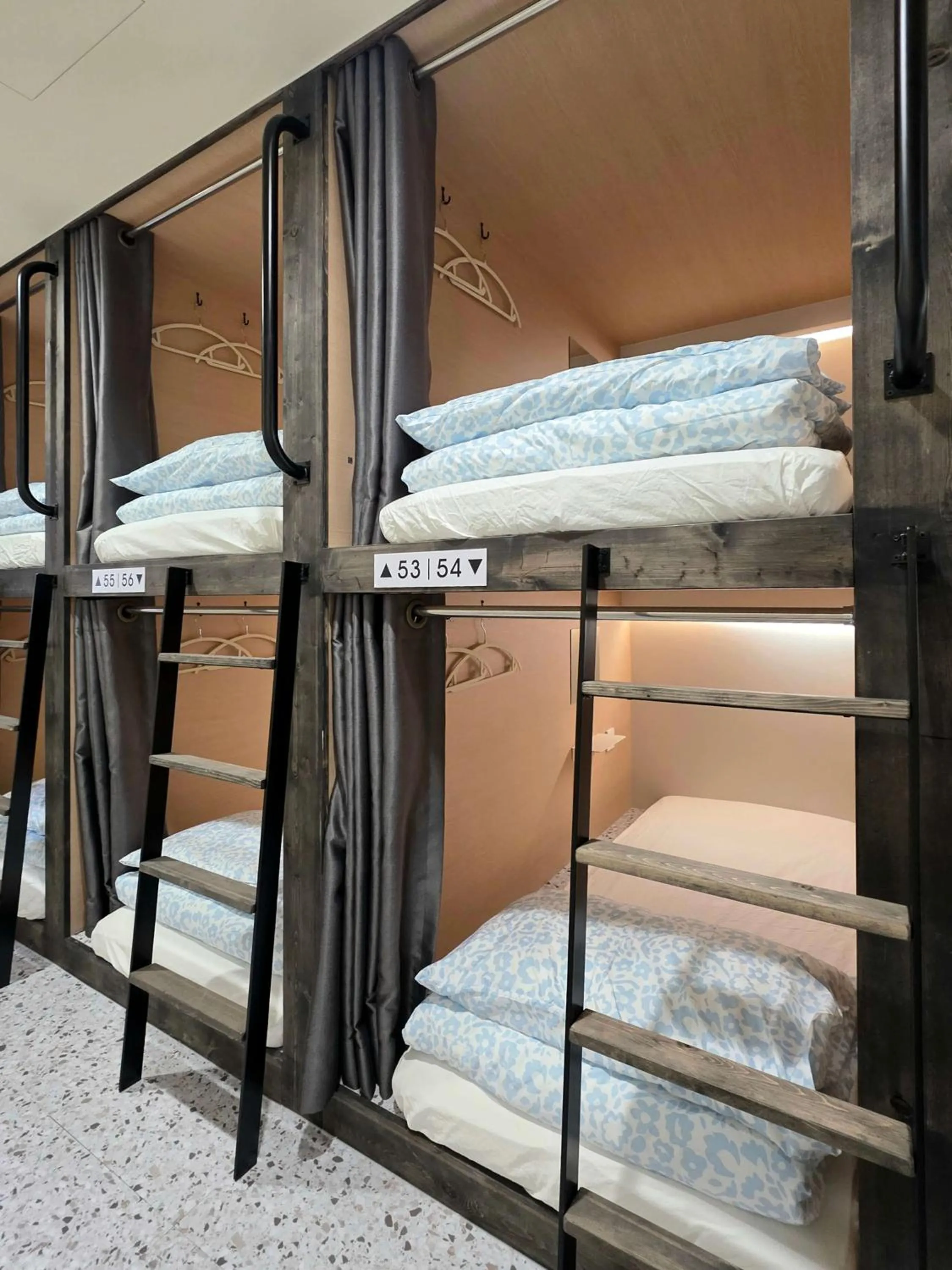 Bed in The Cube Hotel