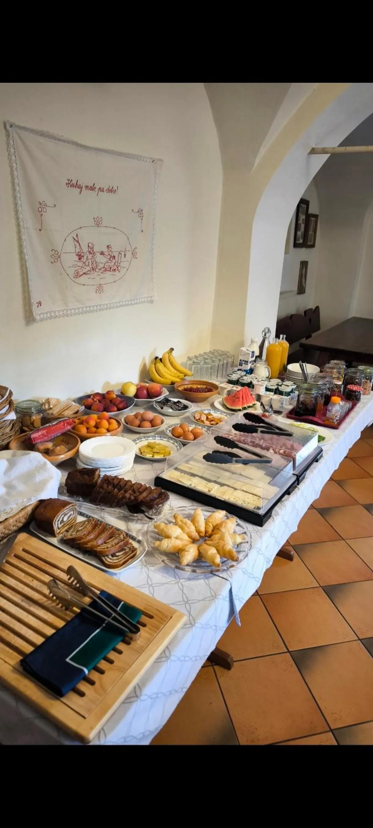 Breakfast in Resort Vidmar near Bled - rooms Vidmar