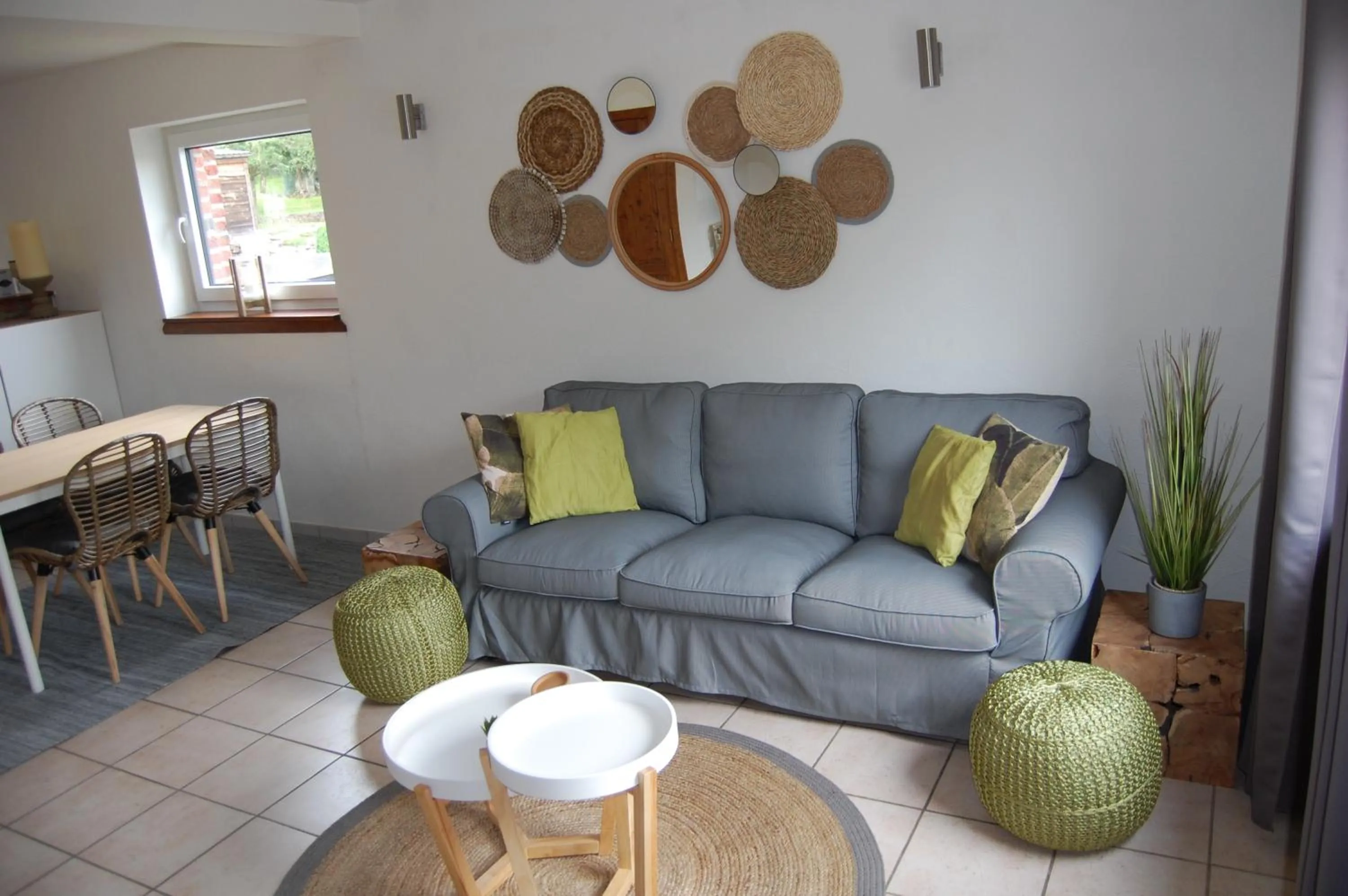 Living room in Appartement Fleurs des champs - Esc'Appart