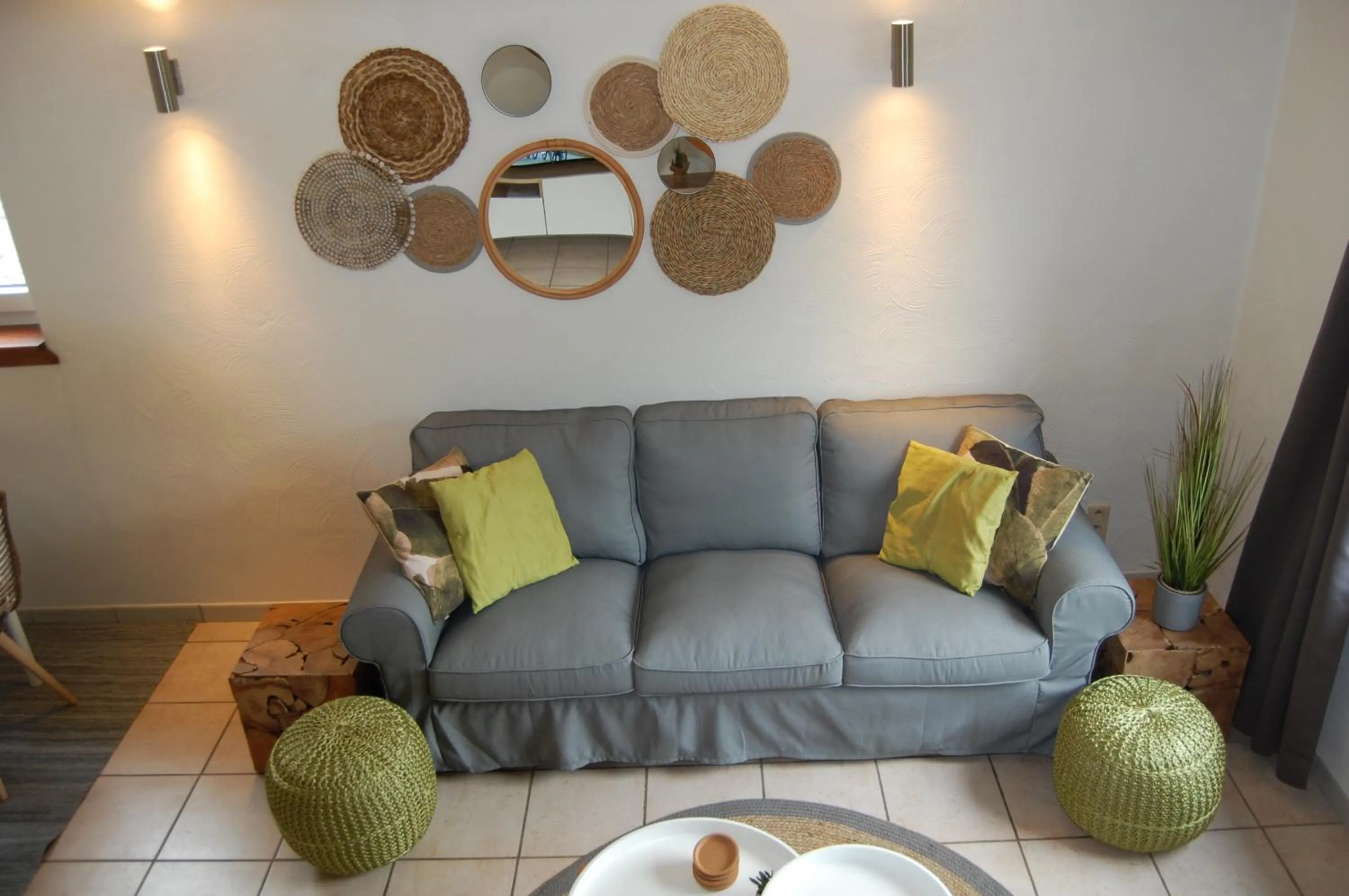 Living room in Appartement Fleurs des champs - Esc'Appart