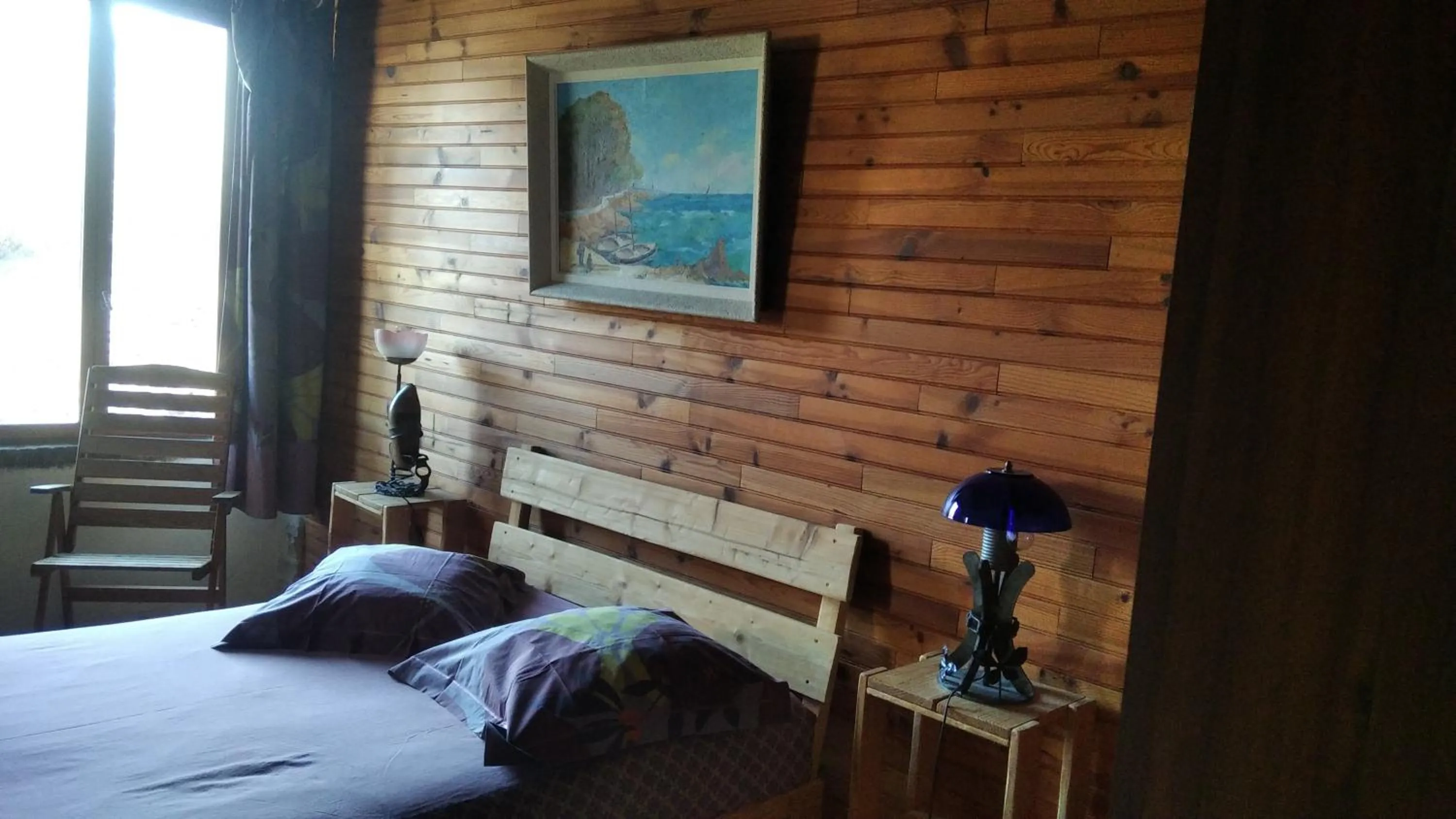 Bed in Chambres et Table d'hôtes Il Fut Un Temps...