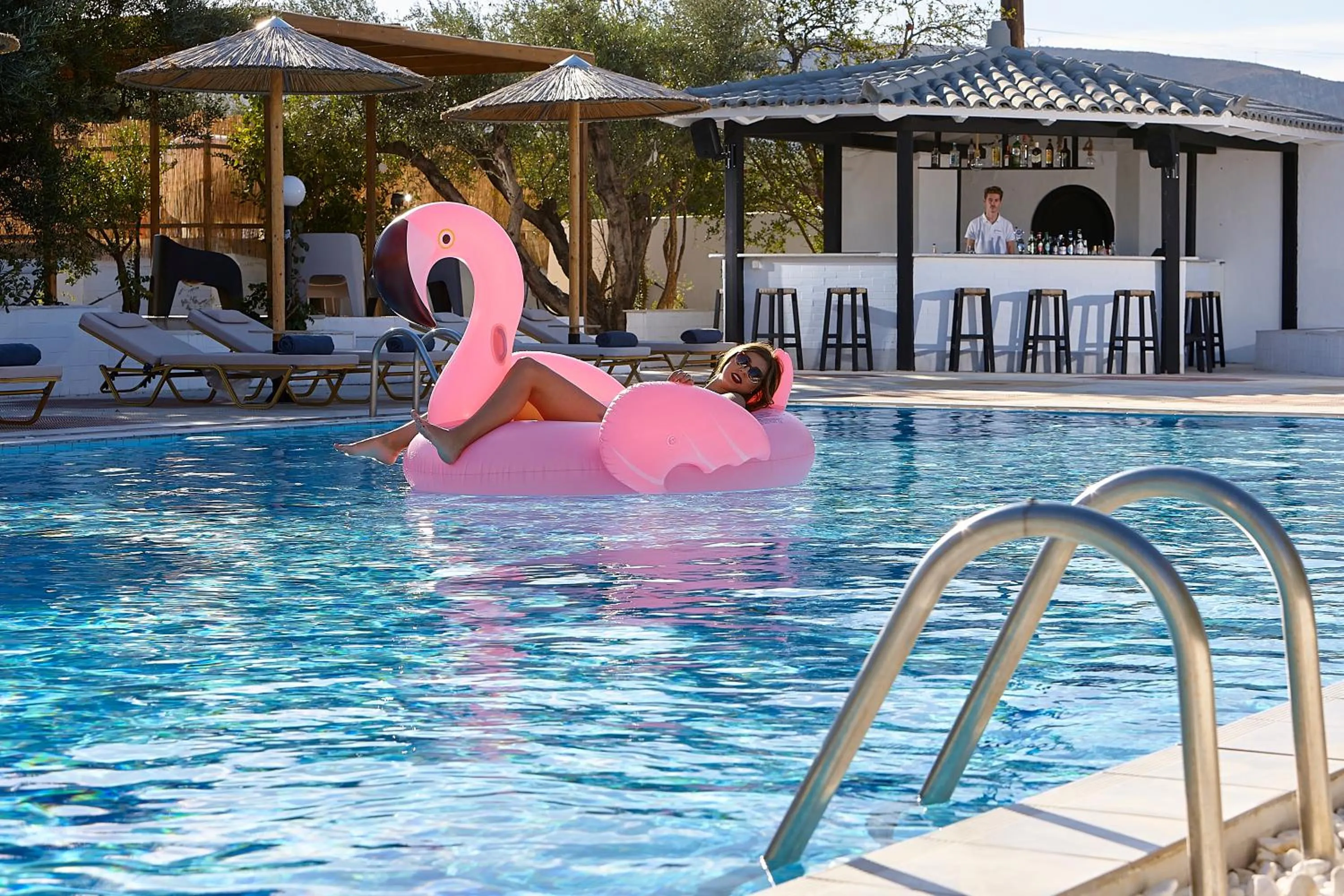 Swimming pool in Vasia Royal Hotel