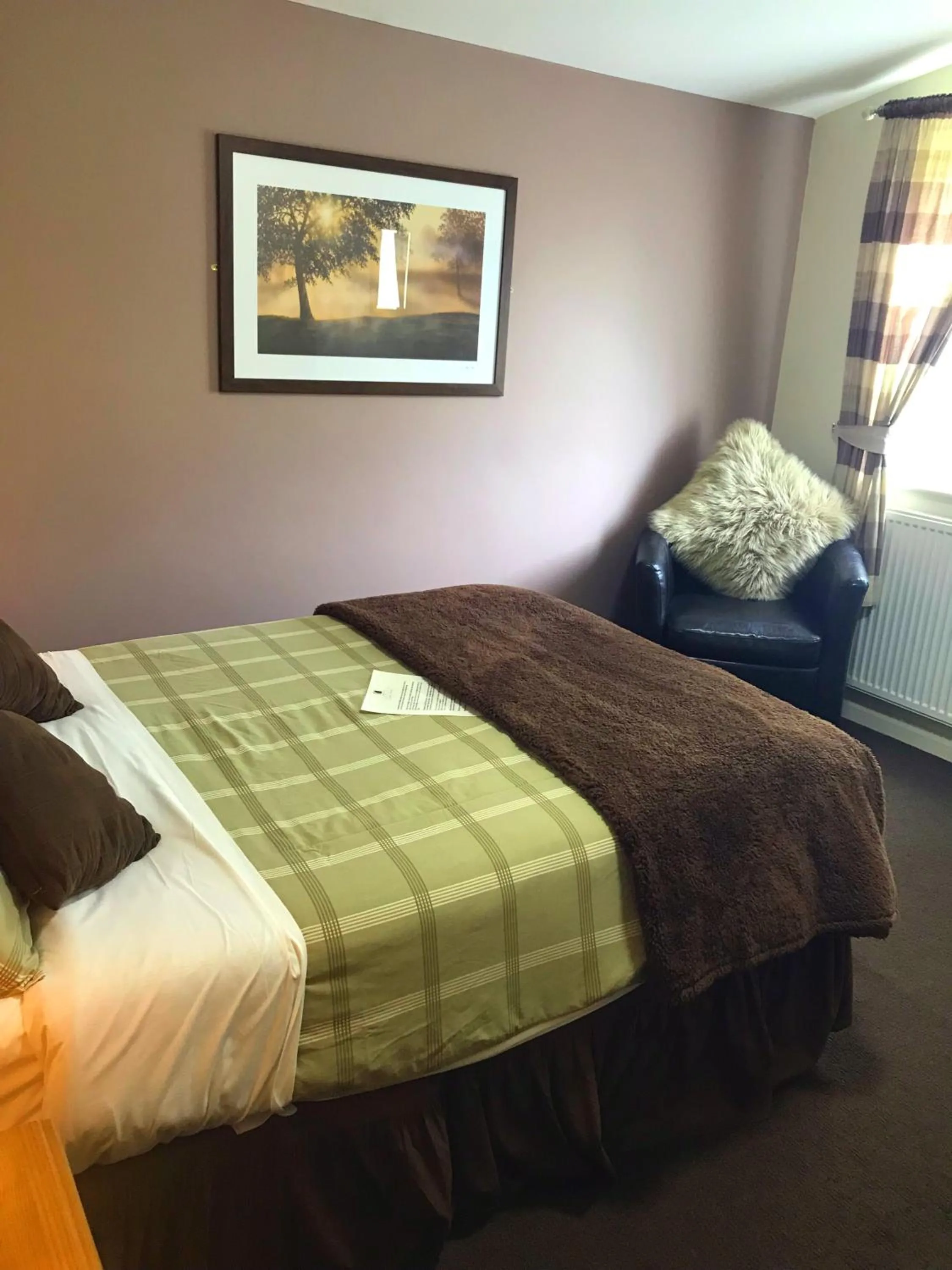 Bed in Redbeck Motel