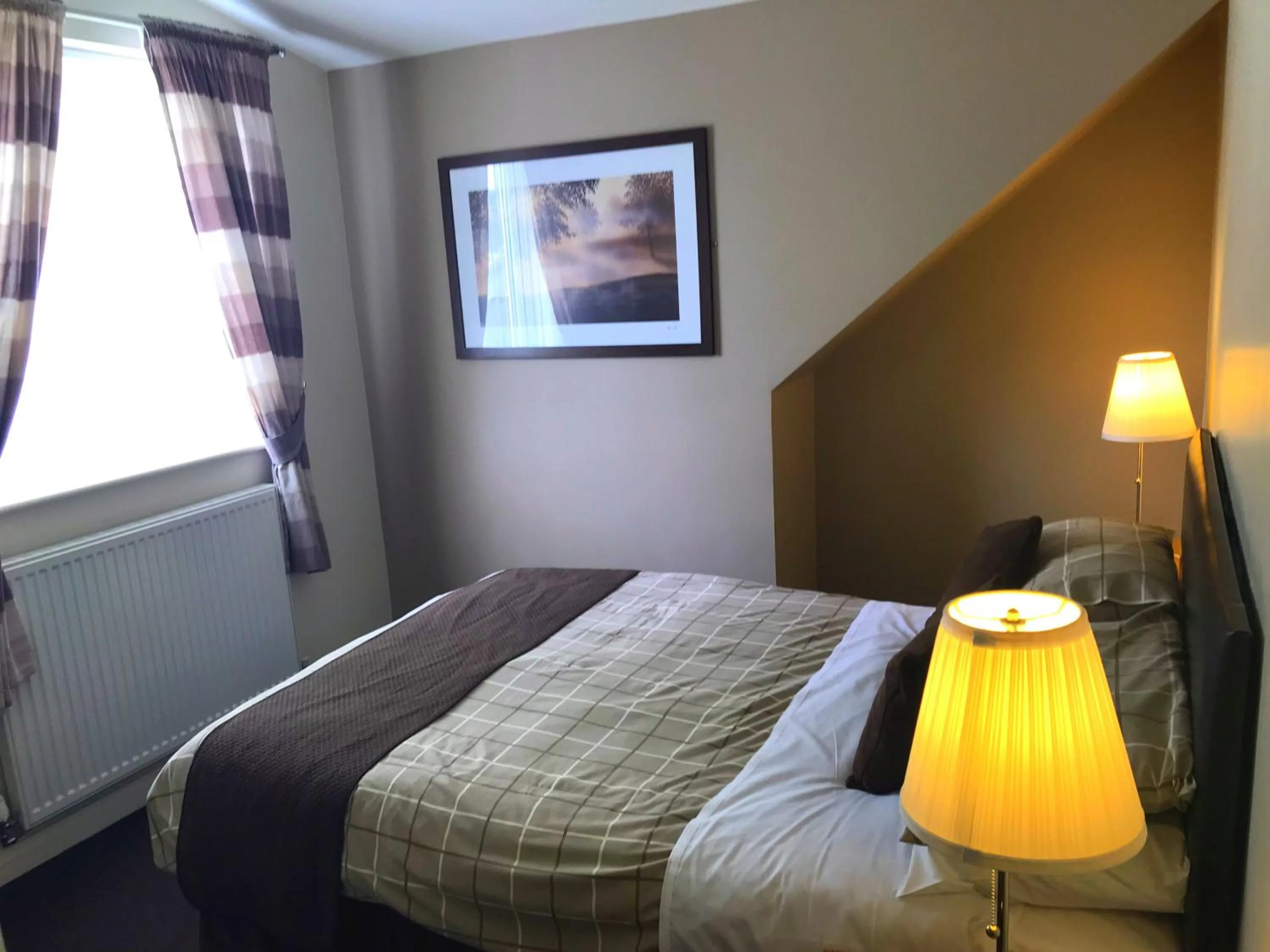 Bed in Redbeck Motel