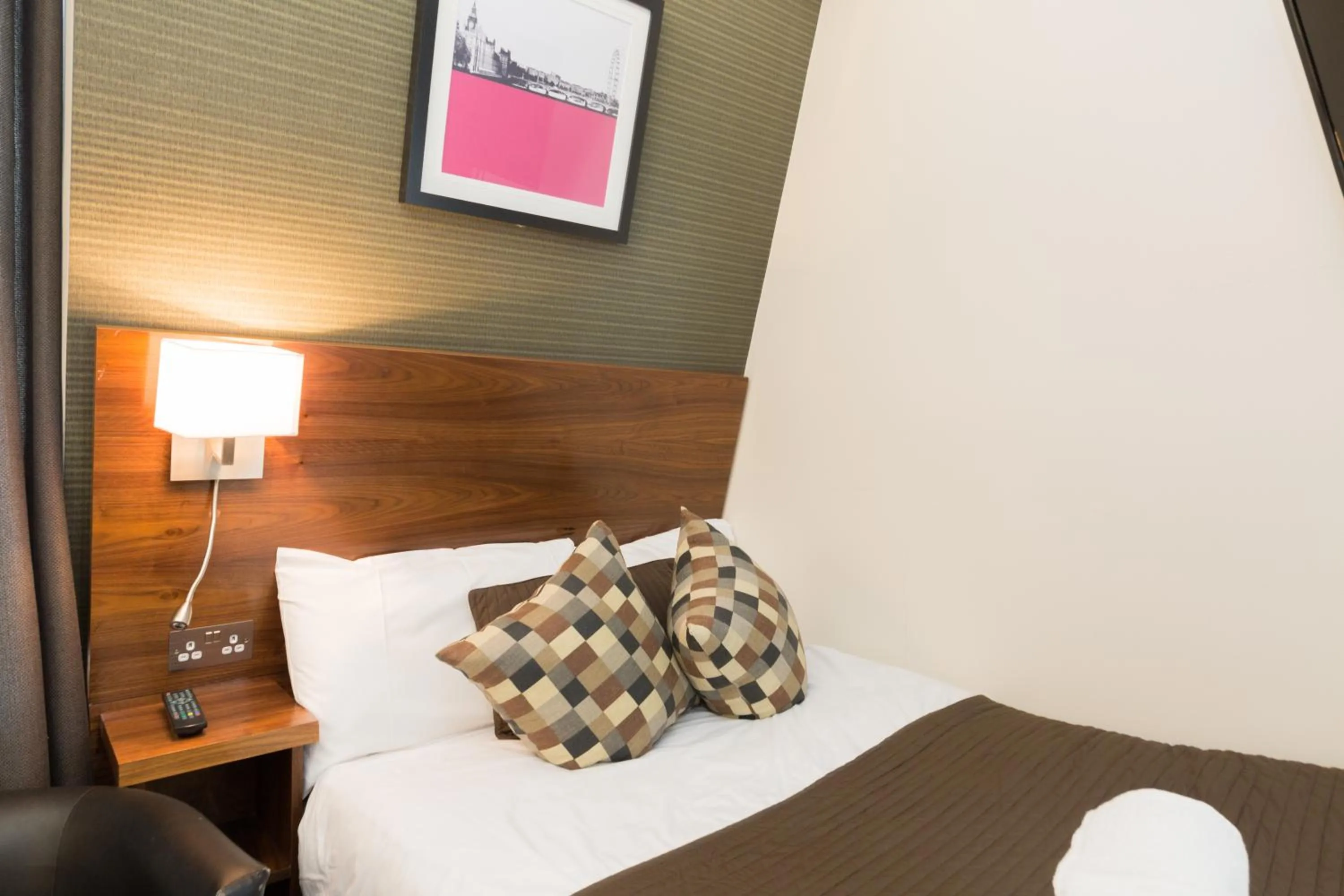 Decorative detail, Bed in Chester Hotel