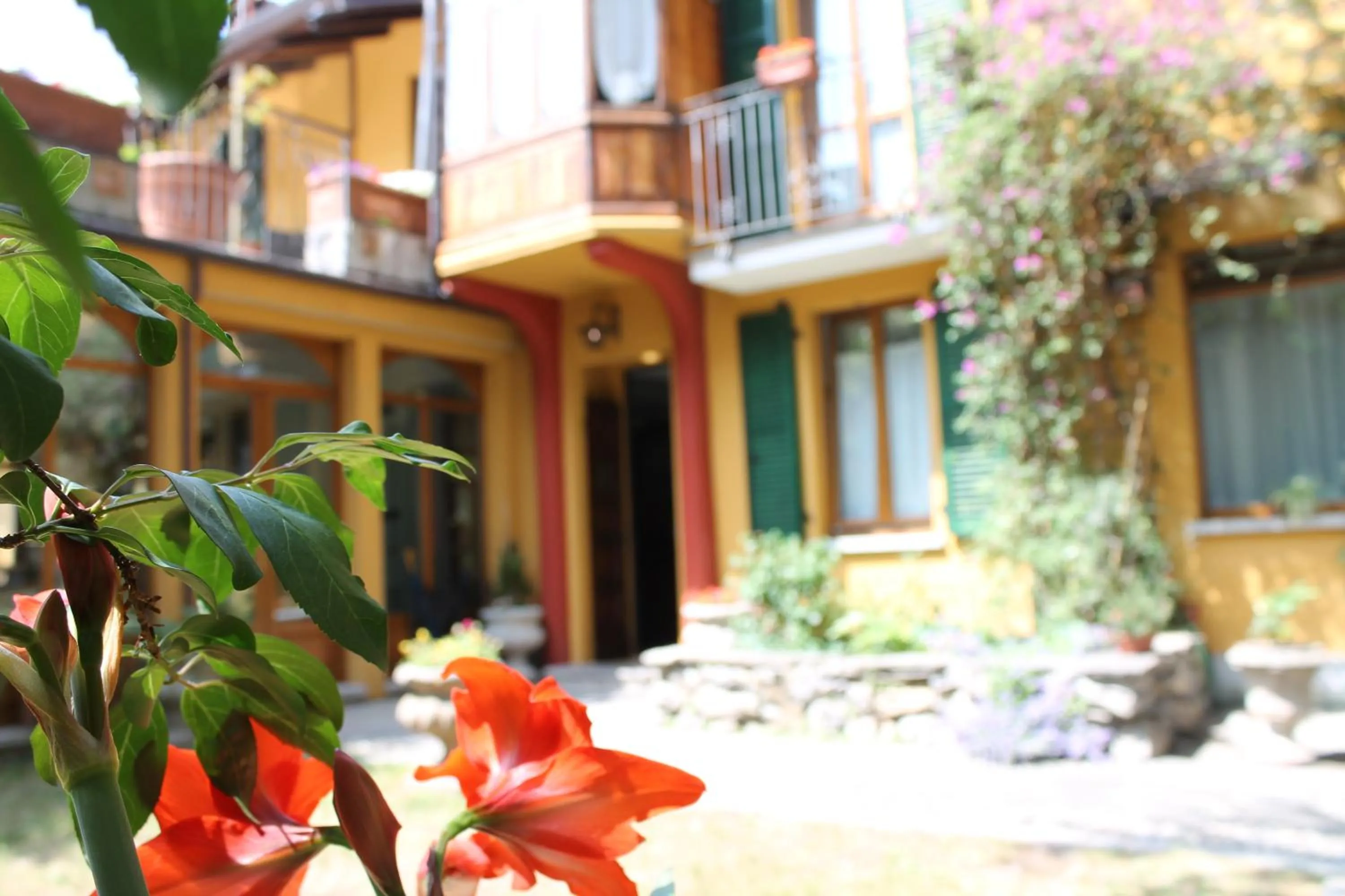 Facade/entrance in Hotel Centrale Bellagio