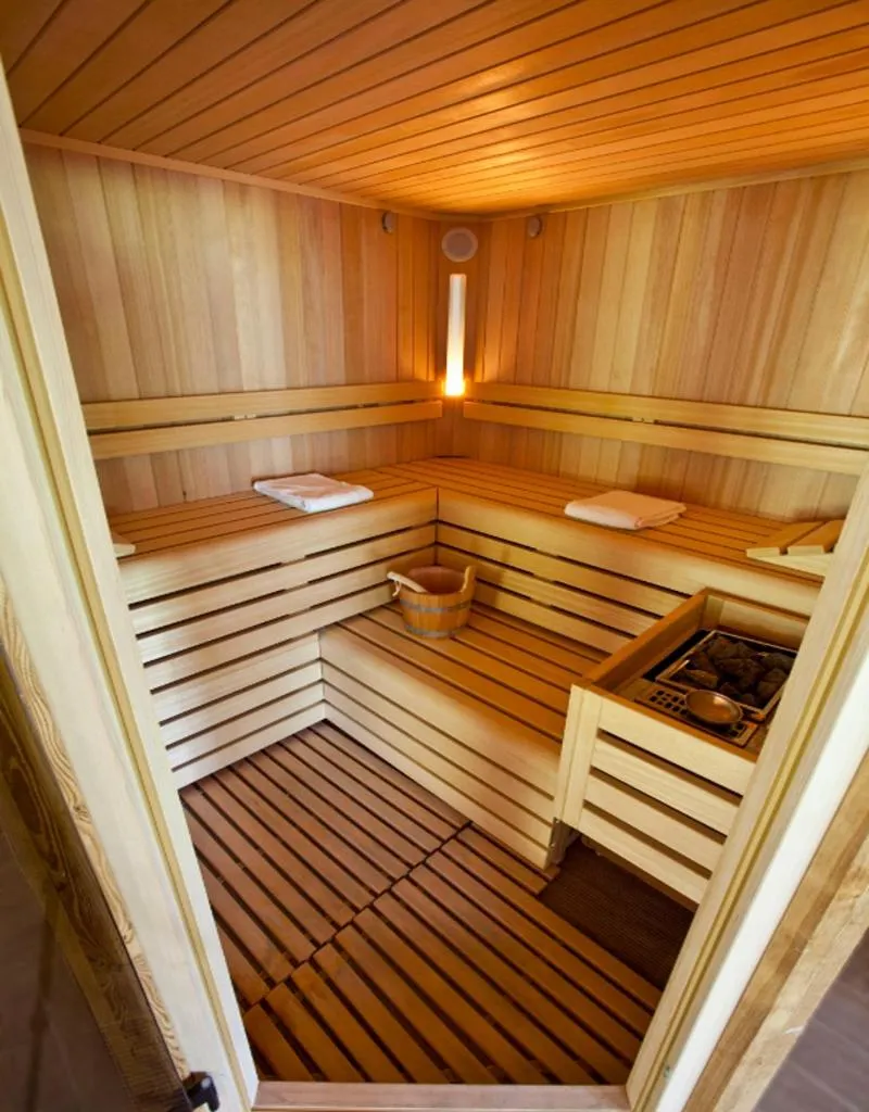 Sauna in Cascina Borgofrancone