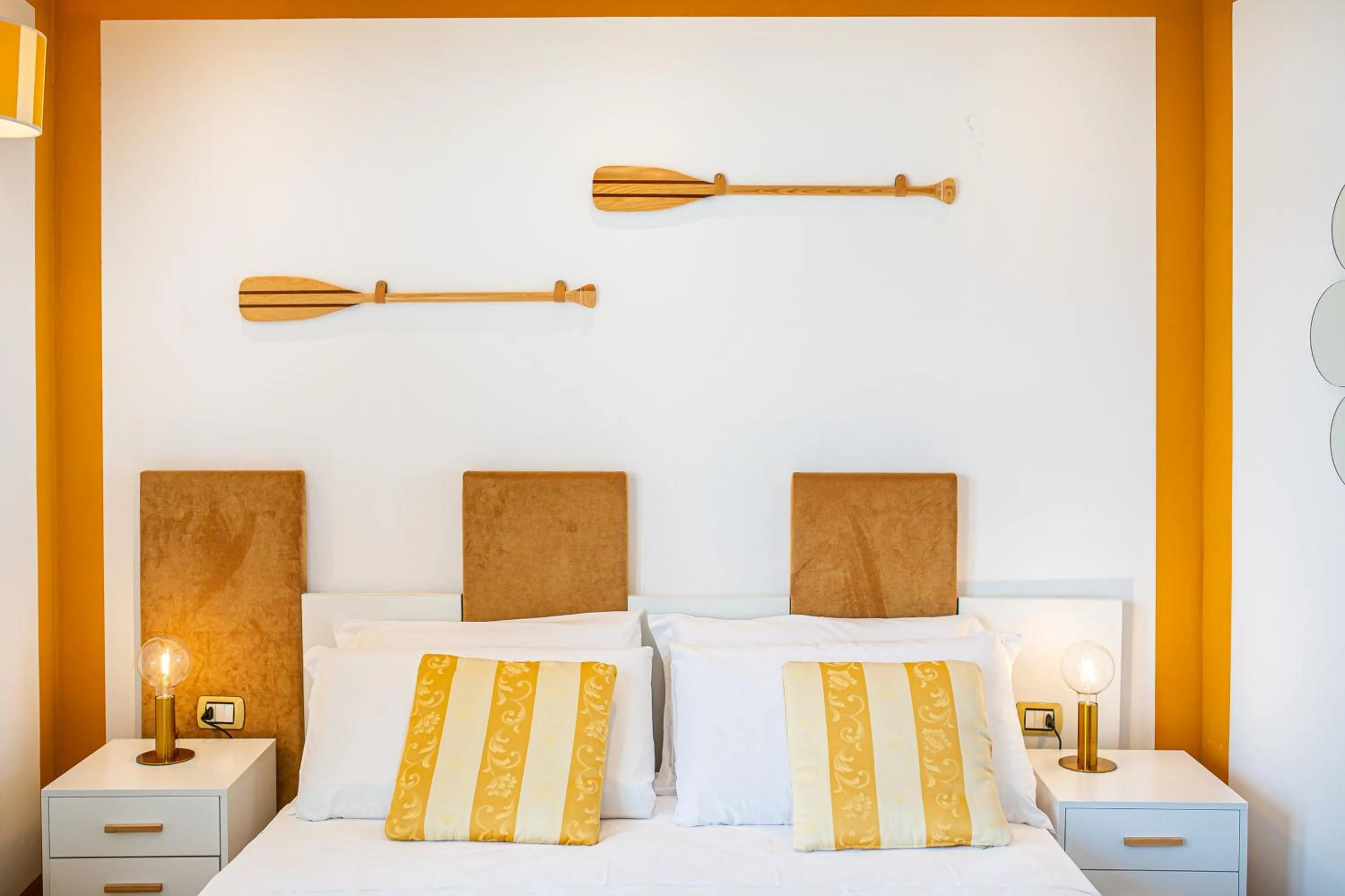 Bed in Hotel Karinzia