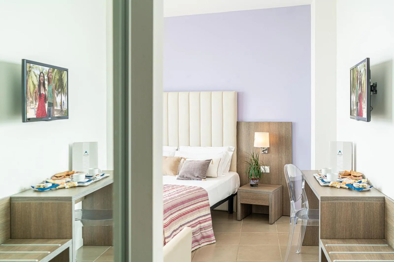 Bedroom, Bed in Hotel Karinzia