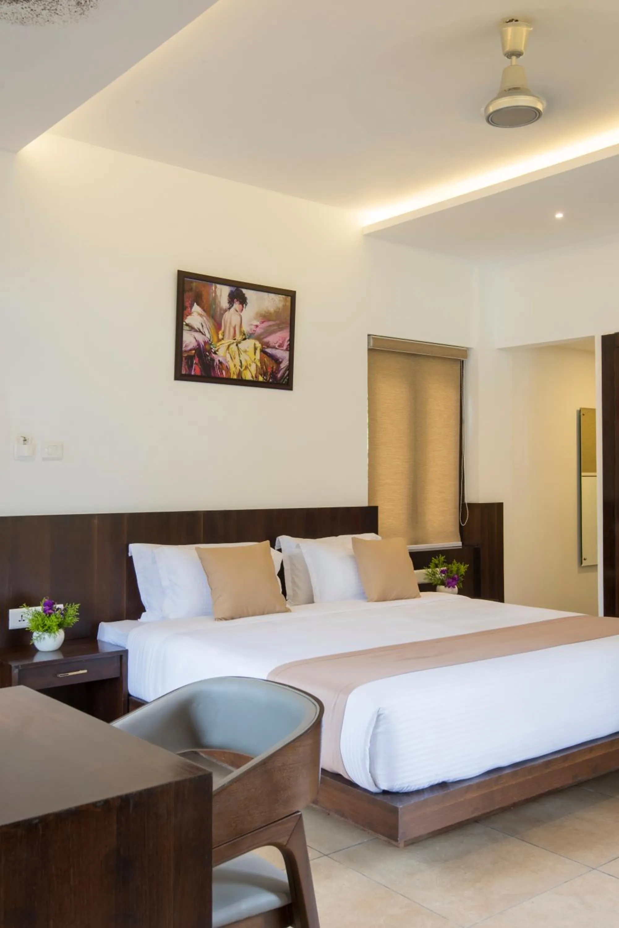 Bed in The Serenity Resort