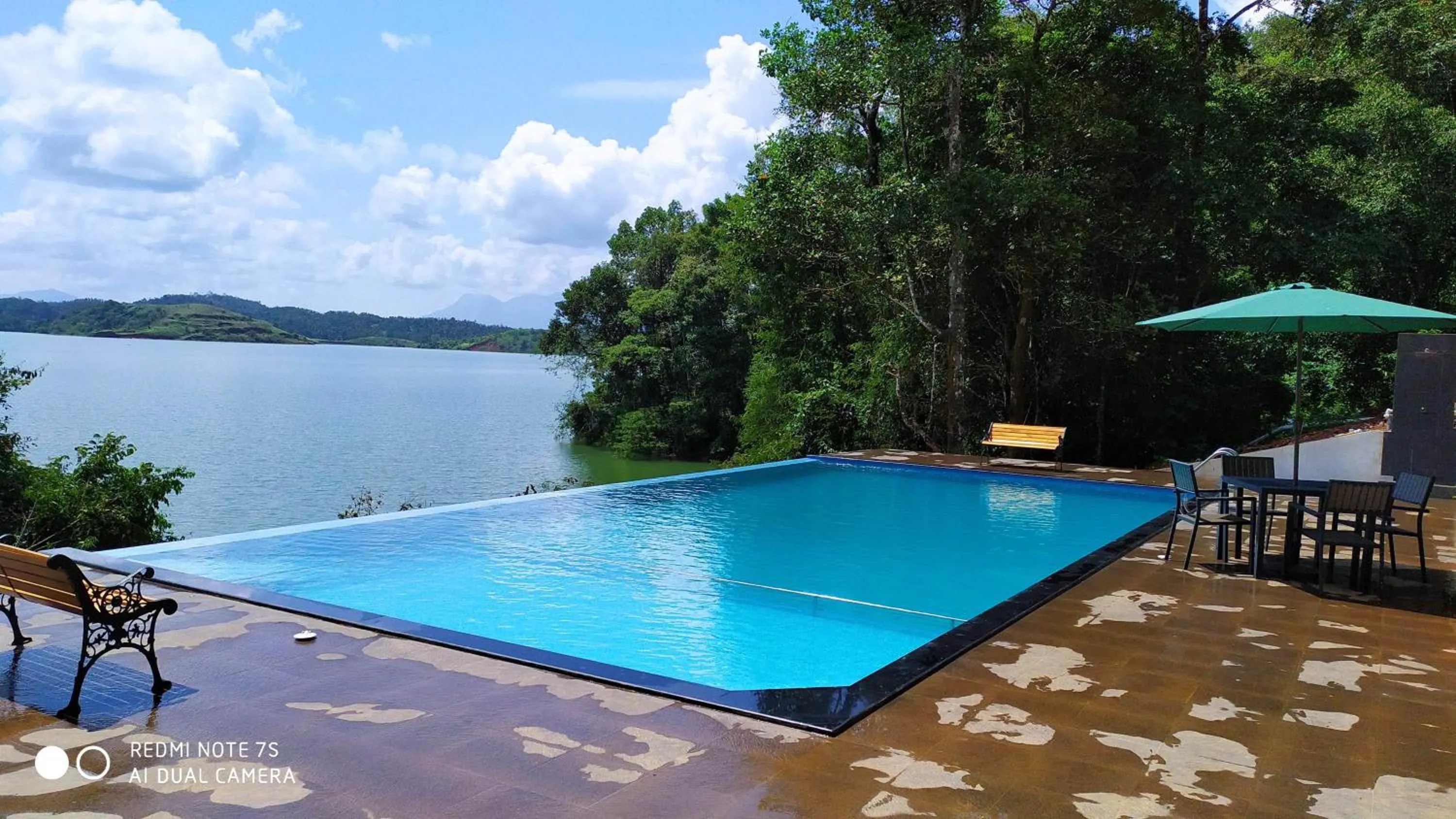 Swimming pool in The Serenity Resort